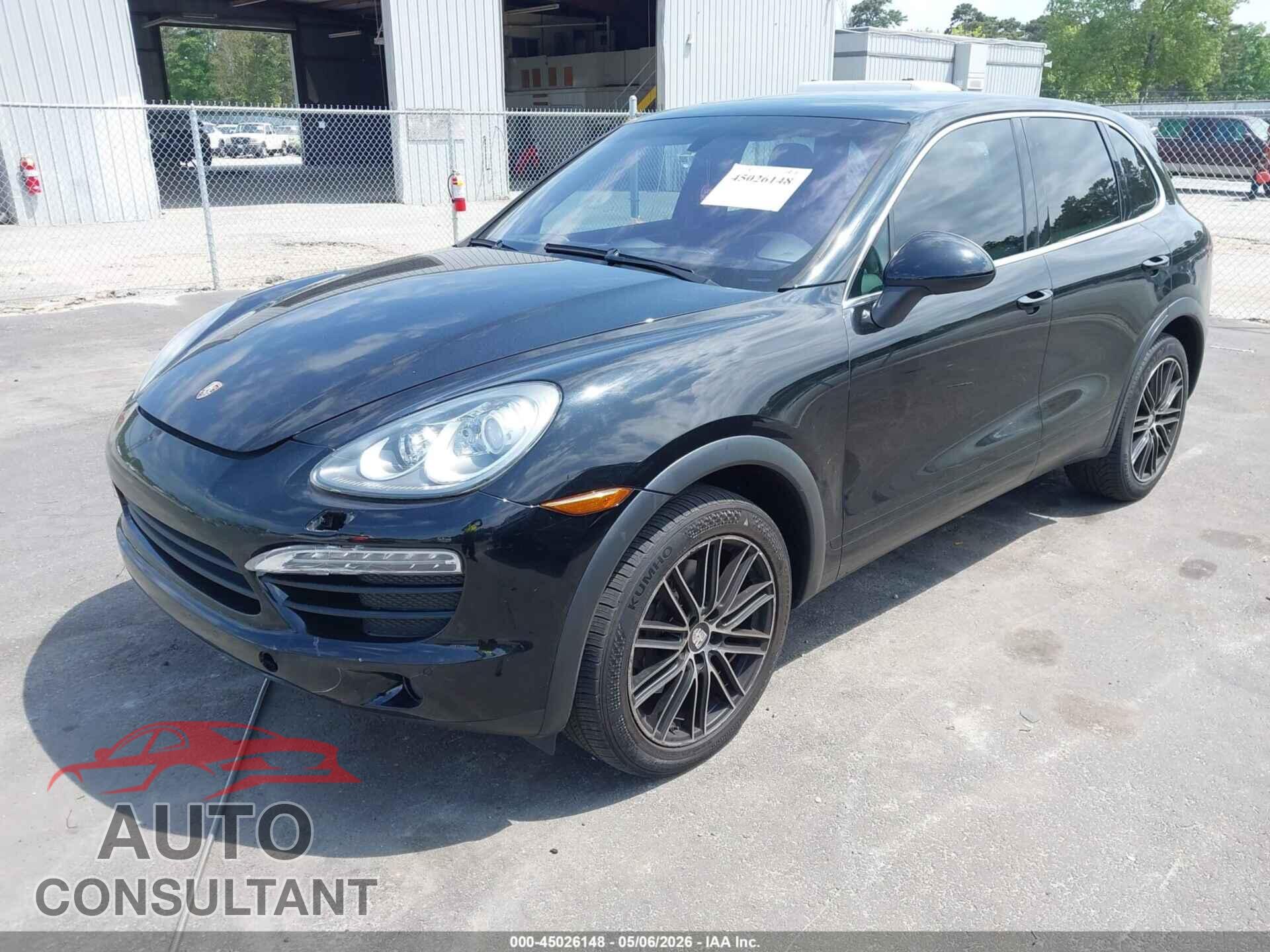 PORSCHE CAYENNE 2012 - WP1AA2A21CLA05402