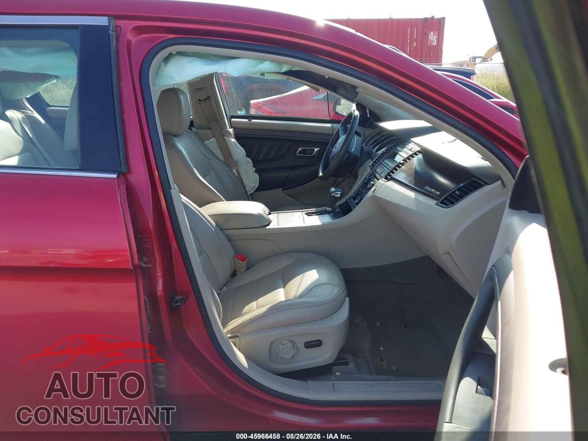 FORD TAURUS 2012 - 1FAHP2EW4CG134941