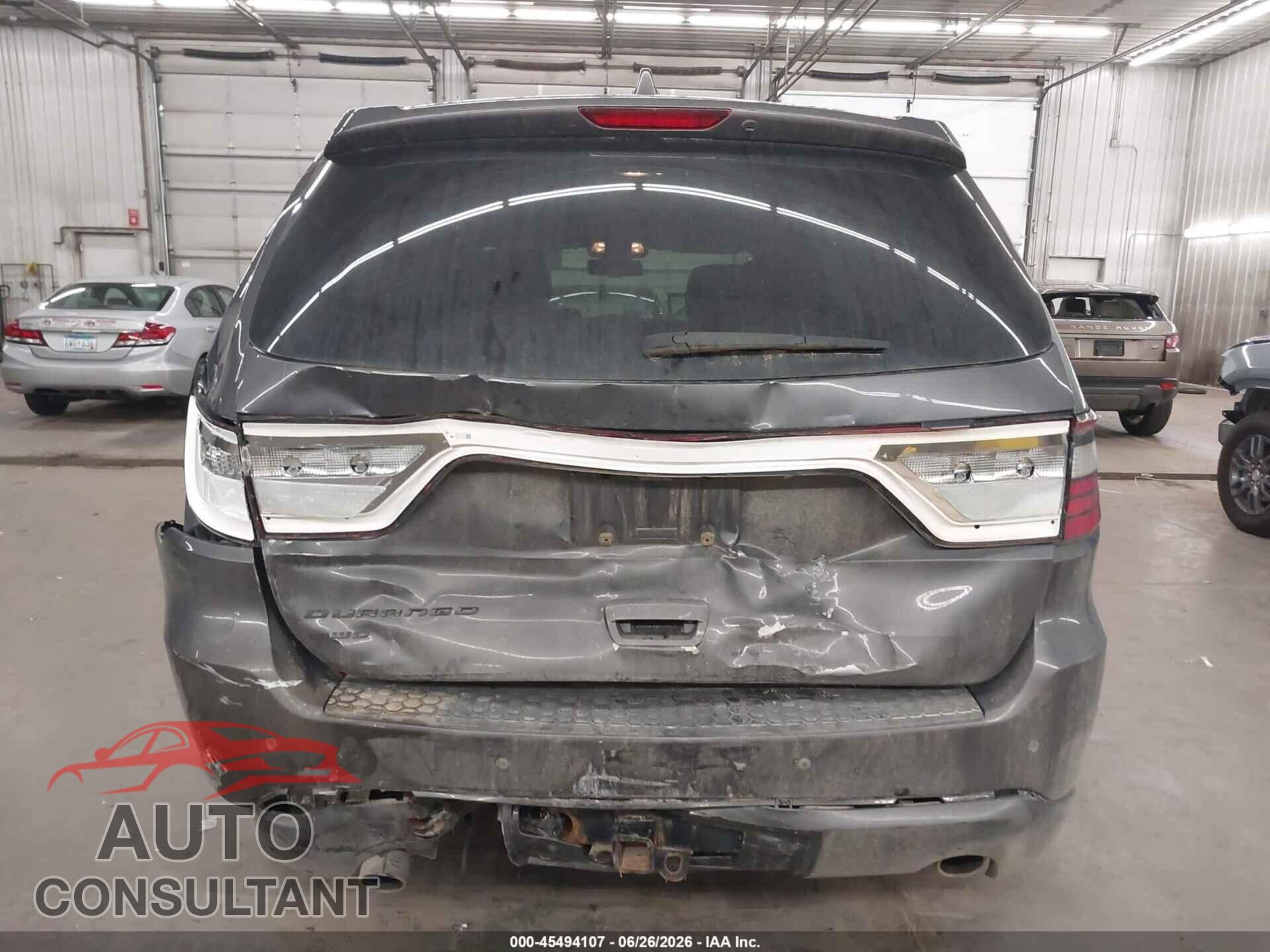 DODGE DURANGO 2016 - 1C4RDJDG8GC419991