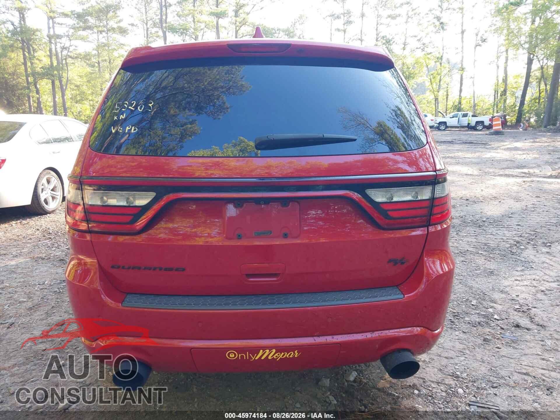 DODGE DURANGO 2016 - 1C4SDJCT7GC455929