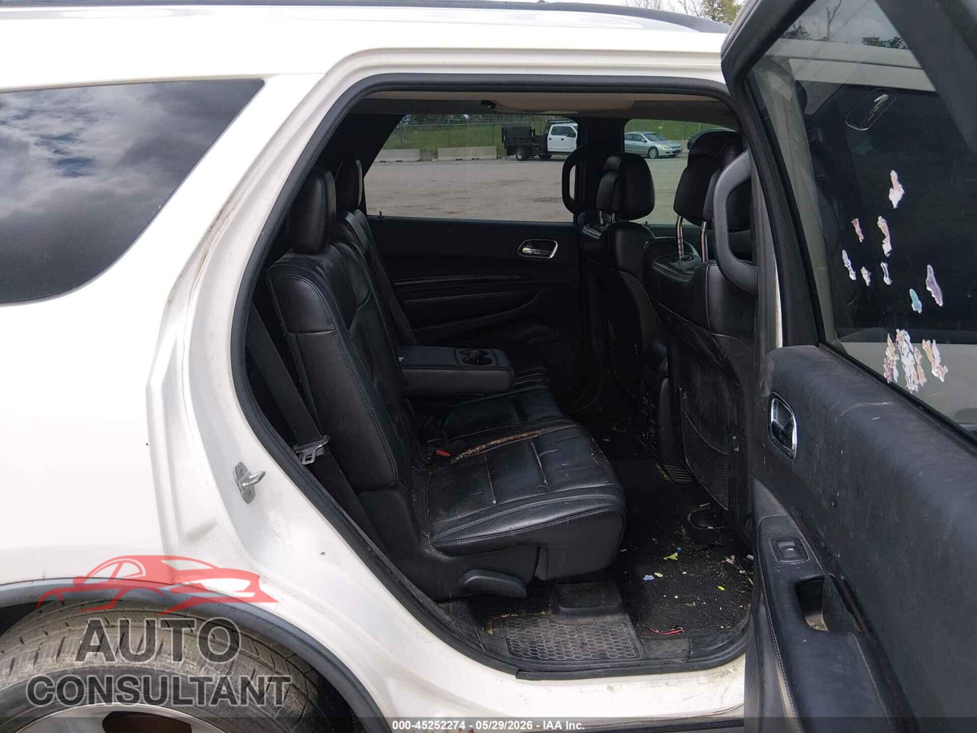 DODGE DURANGO 2011 - 1D4SE5GT2BC594456