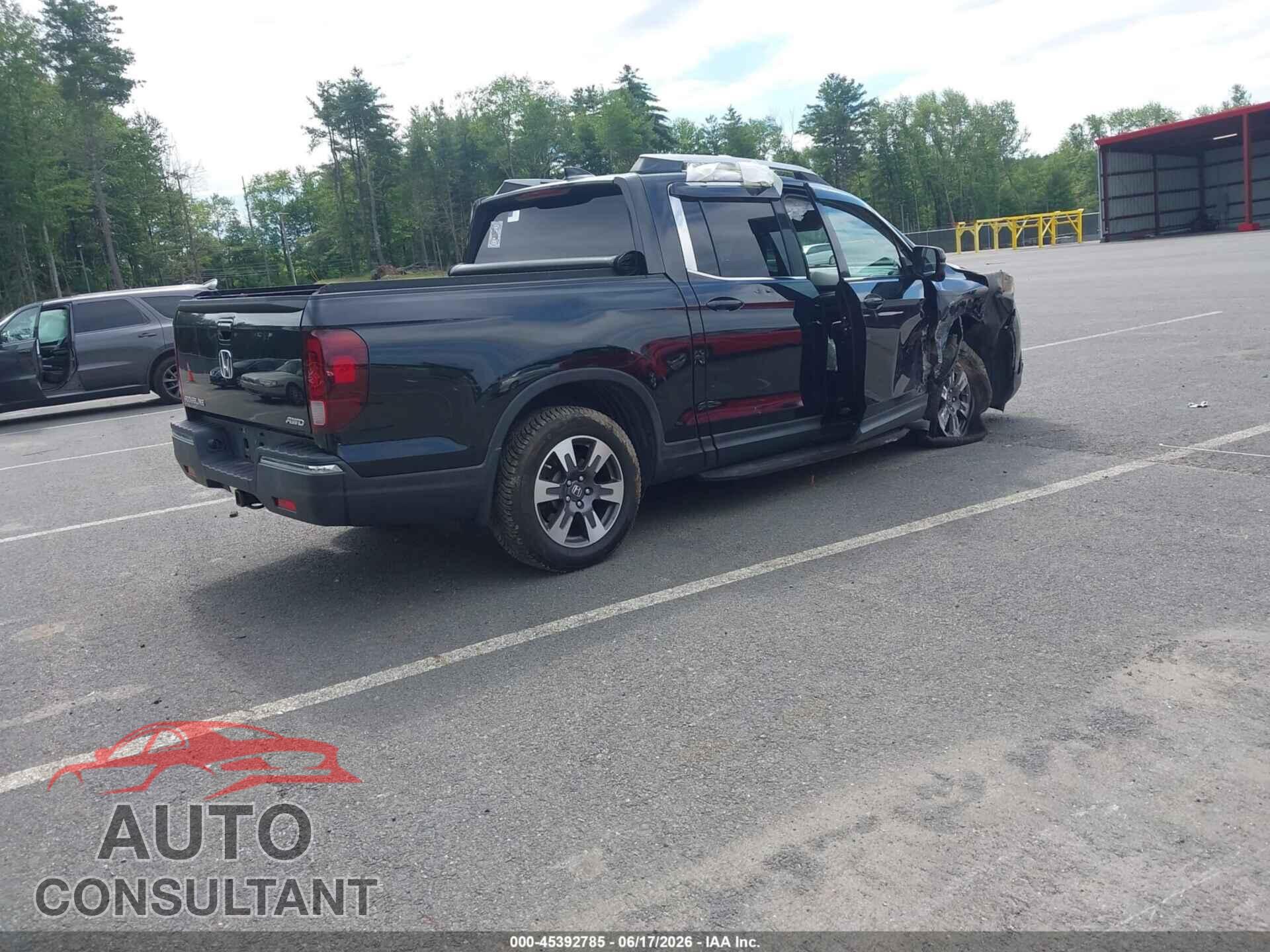 HONDA RIDGELINE 2017 - 5FPYK3F64HB003398