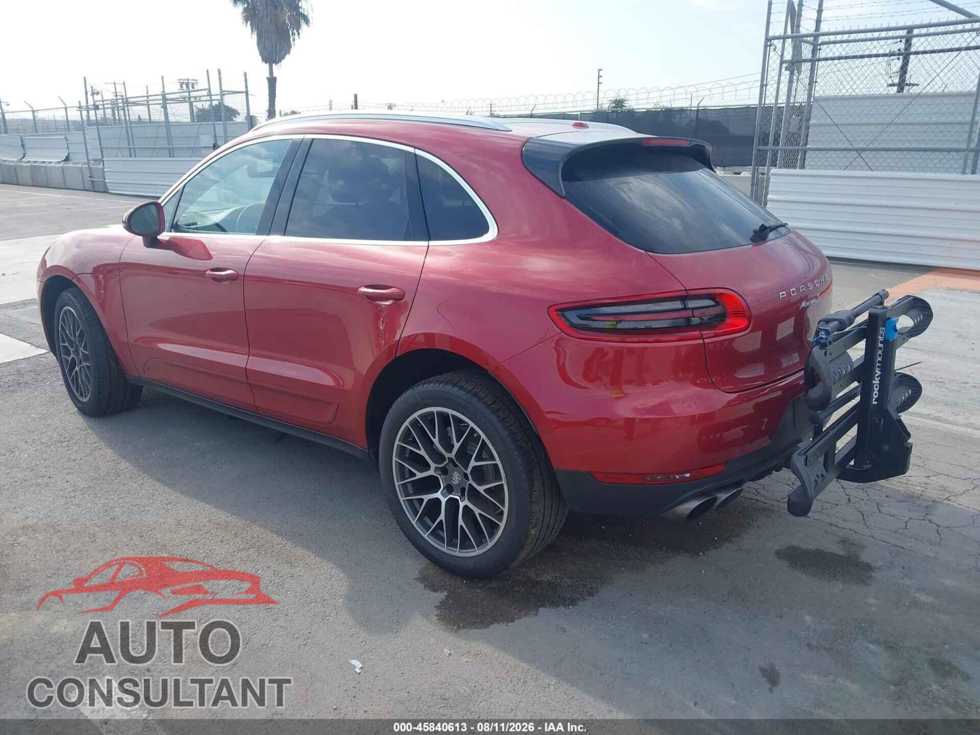 PORSCHE MACAN 2016 - WP1AB2A52GLB43981