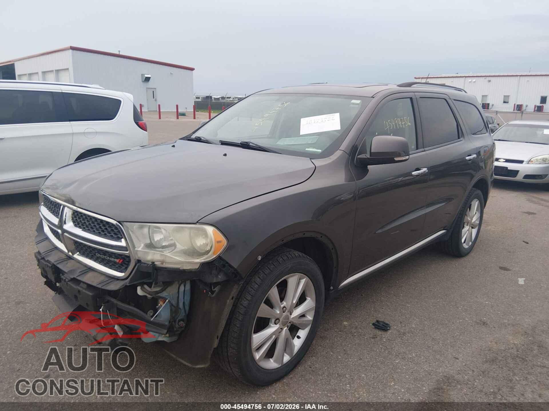 DODGE DURANGO 2013 - 1C4RDJDG2DC699029