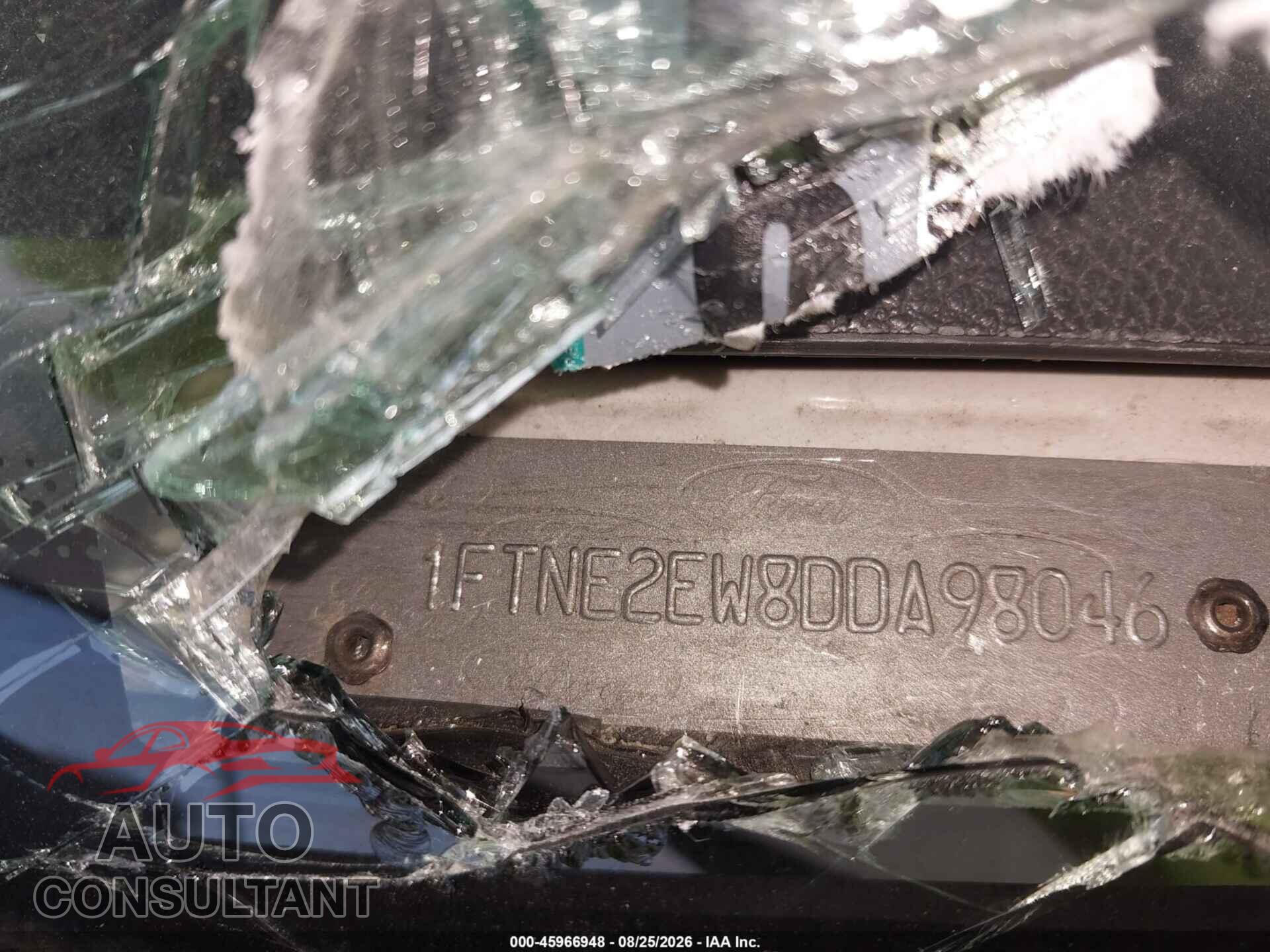 FORD E-250 2013 - 1FTNE2EW8DDA98046