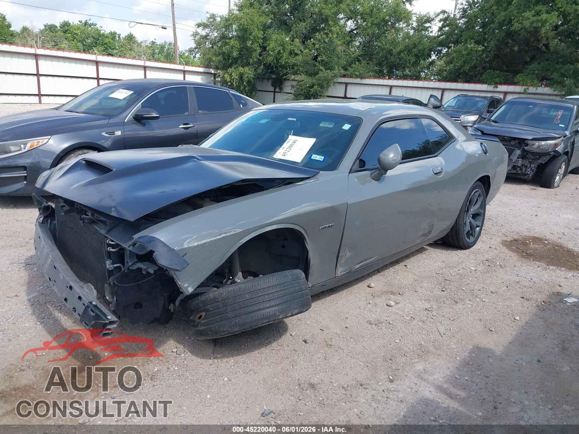 DODGE CHALLENGER 2019 - 2C3CDZBT7KH627651