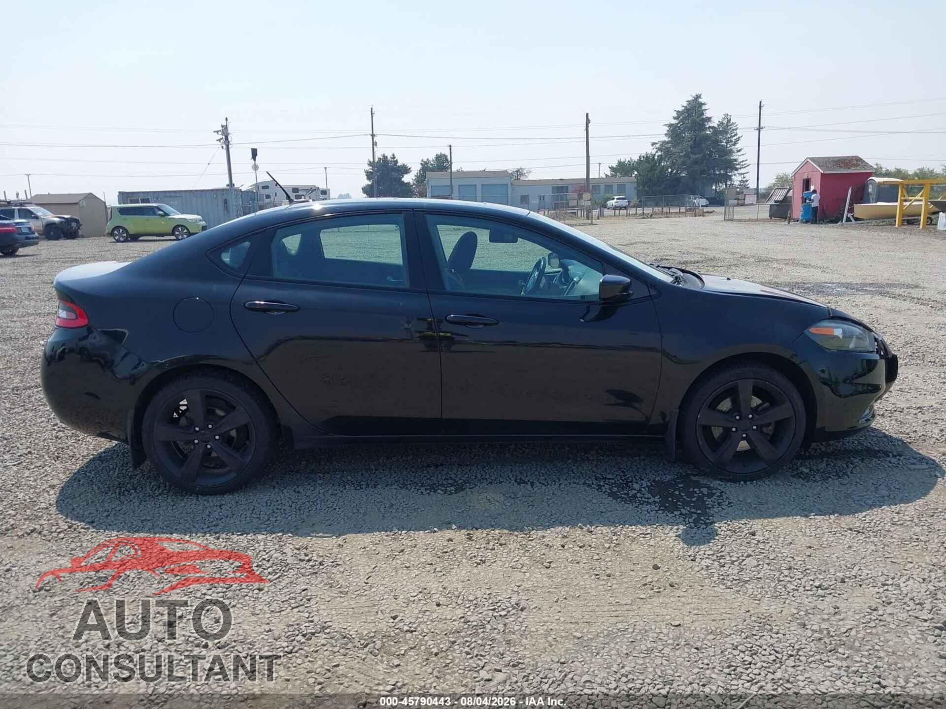 DODGE DART 2015 - 1C3CDFBB5FD200736