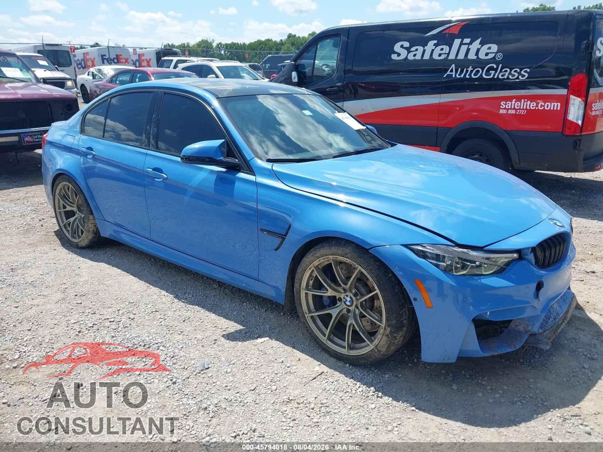 BMW M3 2018 - WBS8M9C54J5K98410