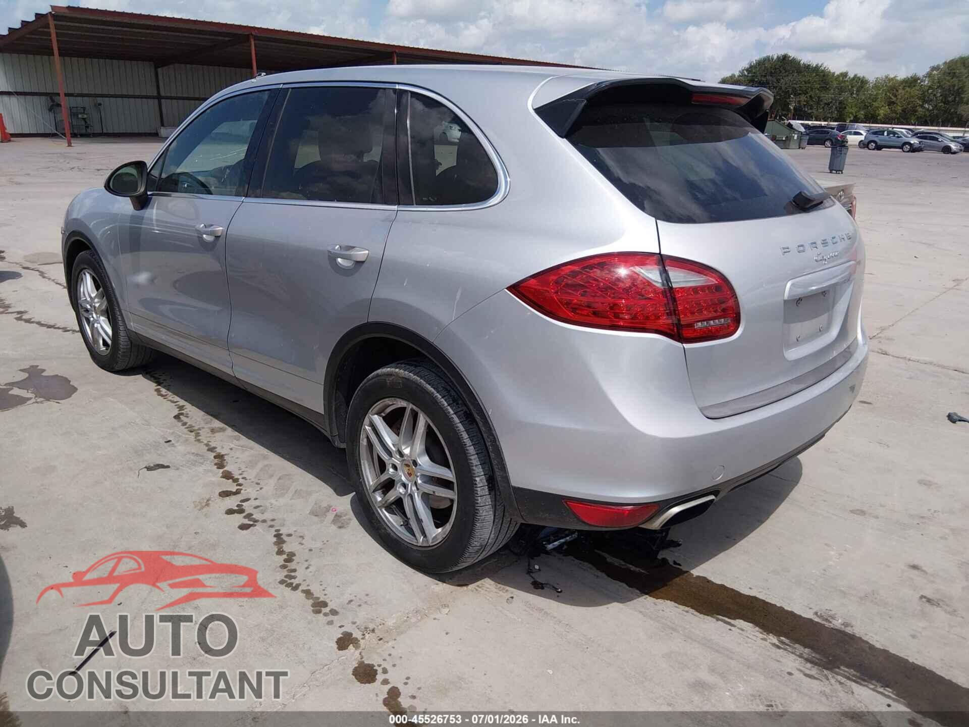 PORSCHE CAYENNE 2011 - WP1AA2A27BLA03698