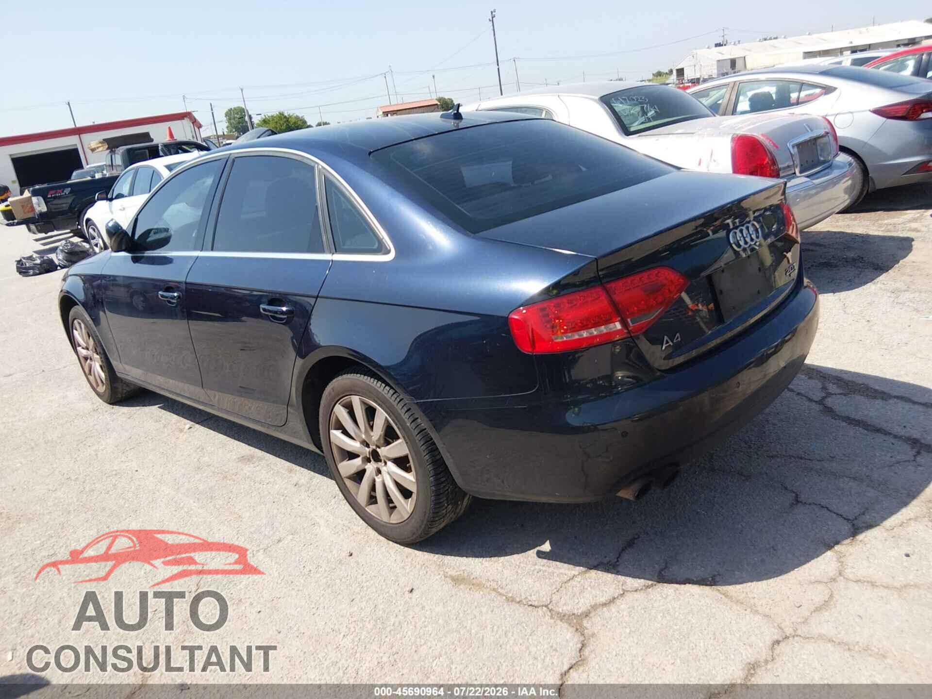 AUDI A4 2011 - WAUFFAFL2BN023850