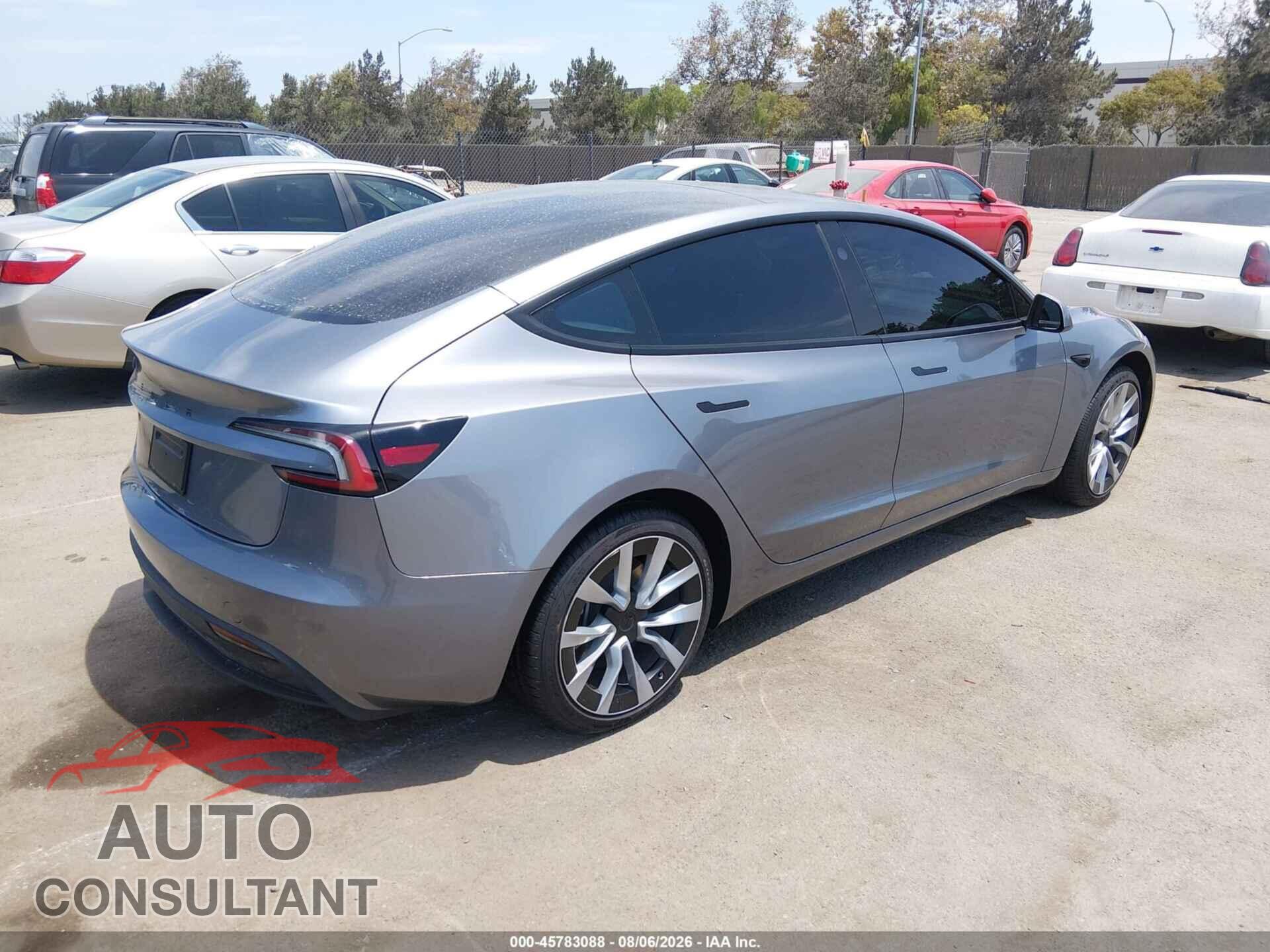 TESLA MODEL 3 2026 - 5YJ3E1EA1TF170301
