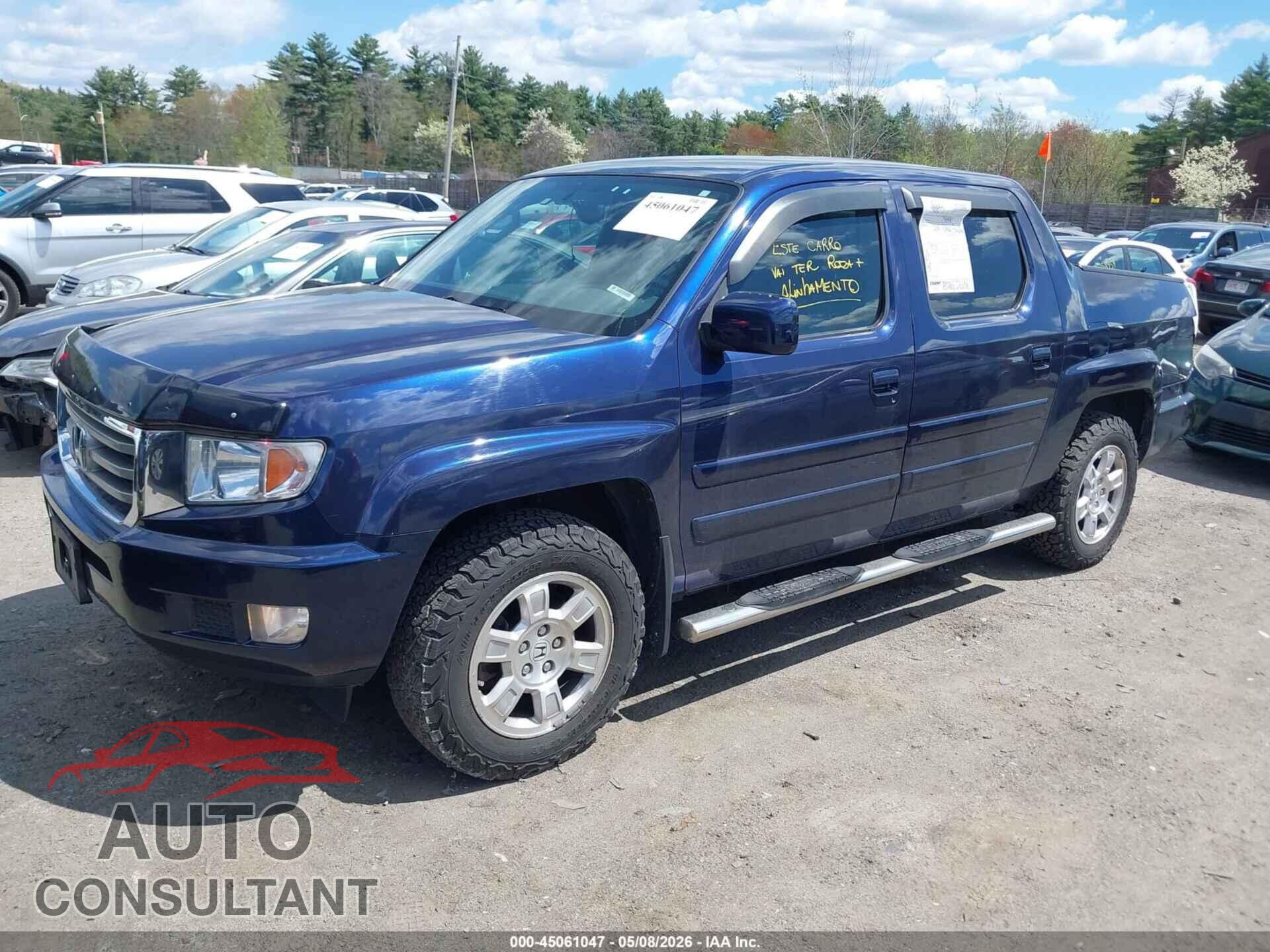 HONDA RIDGELINE 2014 - 5FPYK1F44EB002363