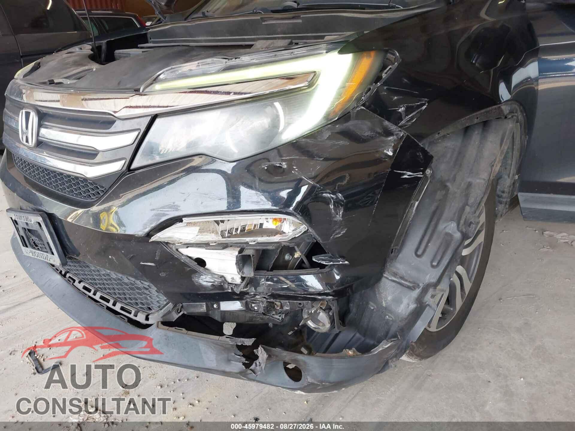 HONDA PILOT 2016 - 5FNYF6H58GB038527