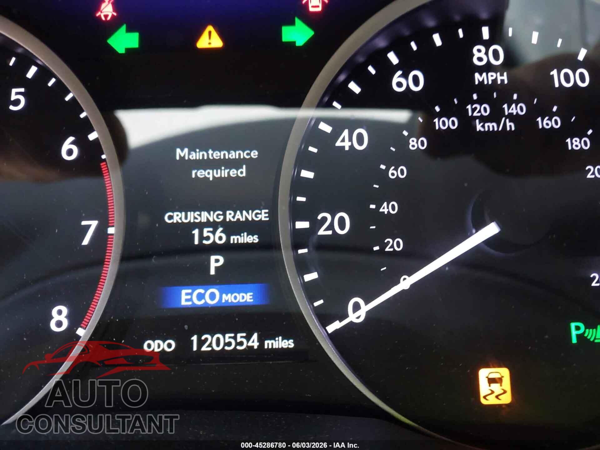 LEXUS ES 350 2013 - JTHBK1GG9D2000955