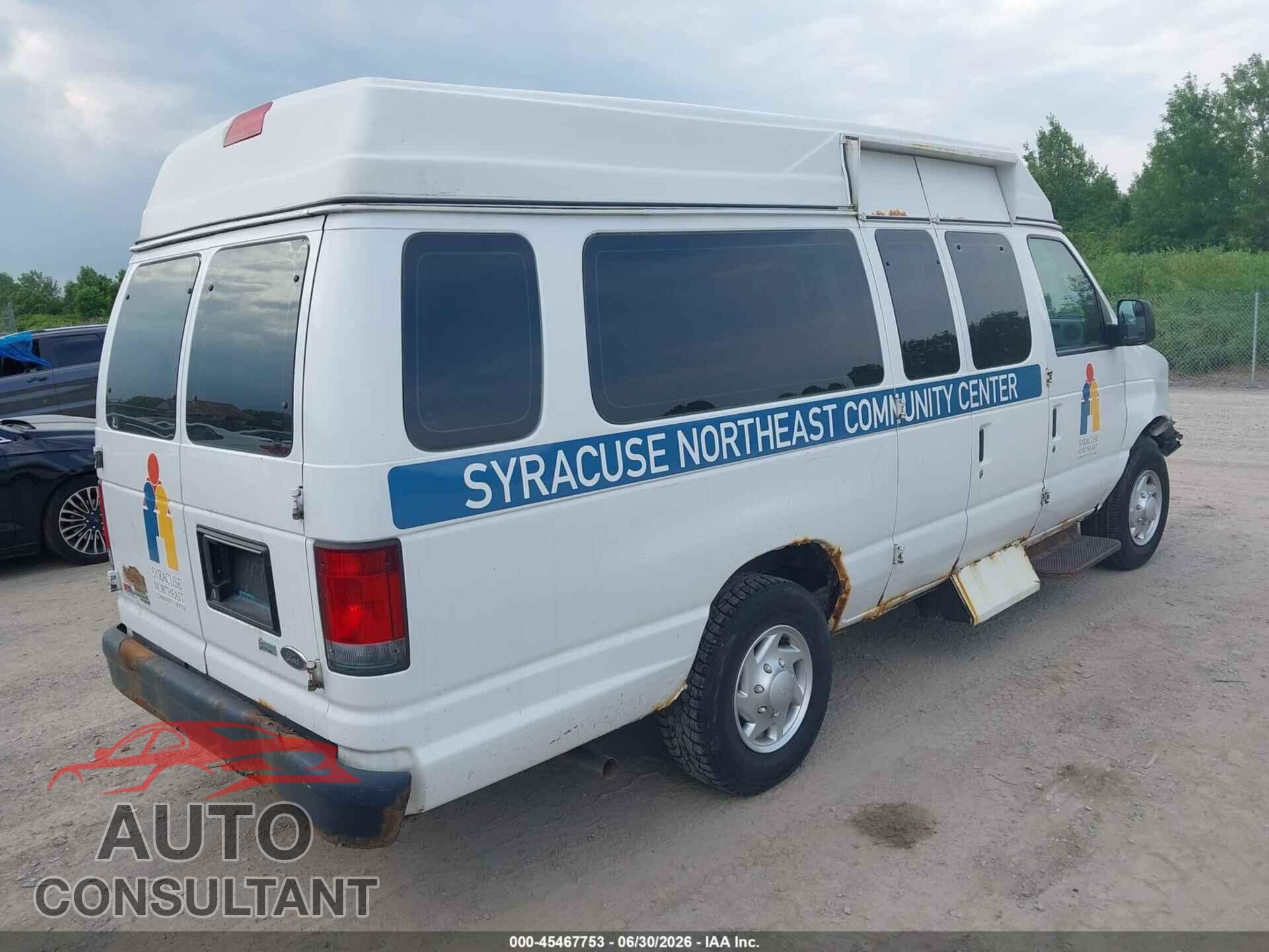 FORD E-250 2012 - 1FTNS2EW6CDA47331