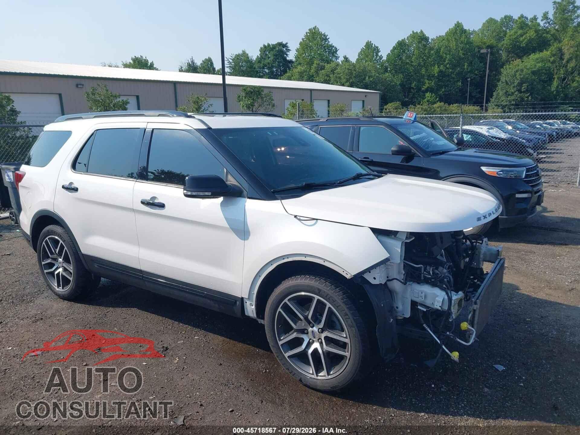 FORD EXPLORER 2018 - 1FM5K8GT5JGB85083