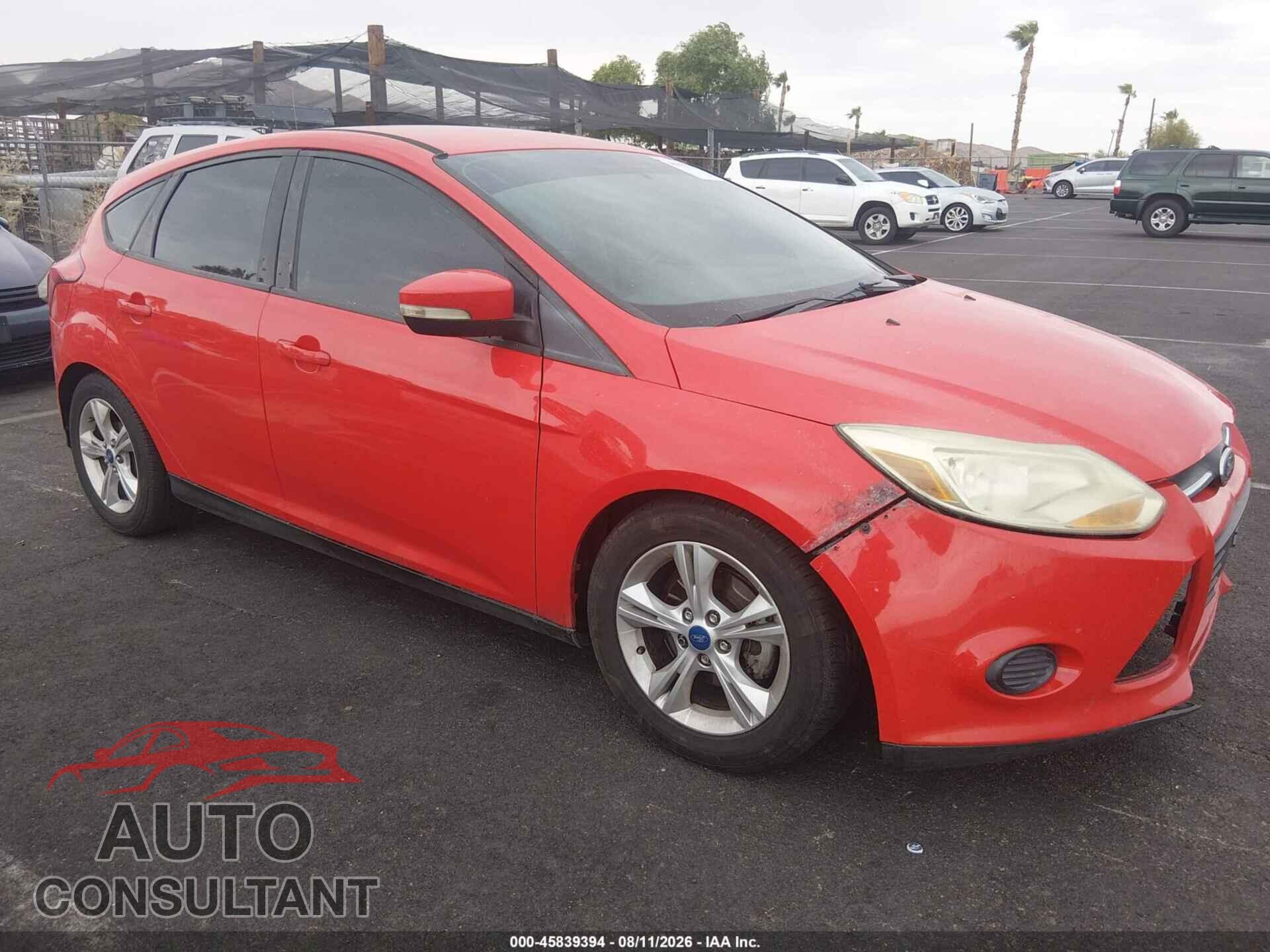 FORD FOCUS 2013 - 1FADP3K28DL290480