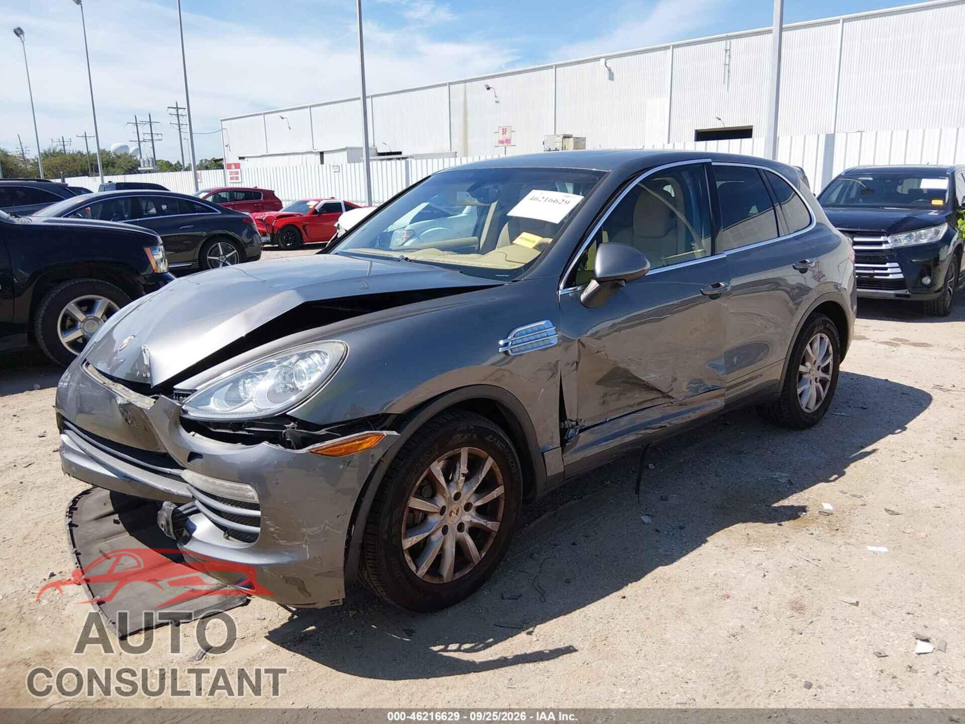 PORSCHE CAYENNE 2013 - WP1AA2A29DLA03771