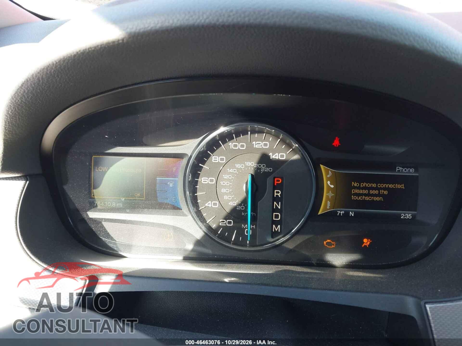 FORD EDGE 2012 - 2FMDK3JC0CBA92148