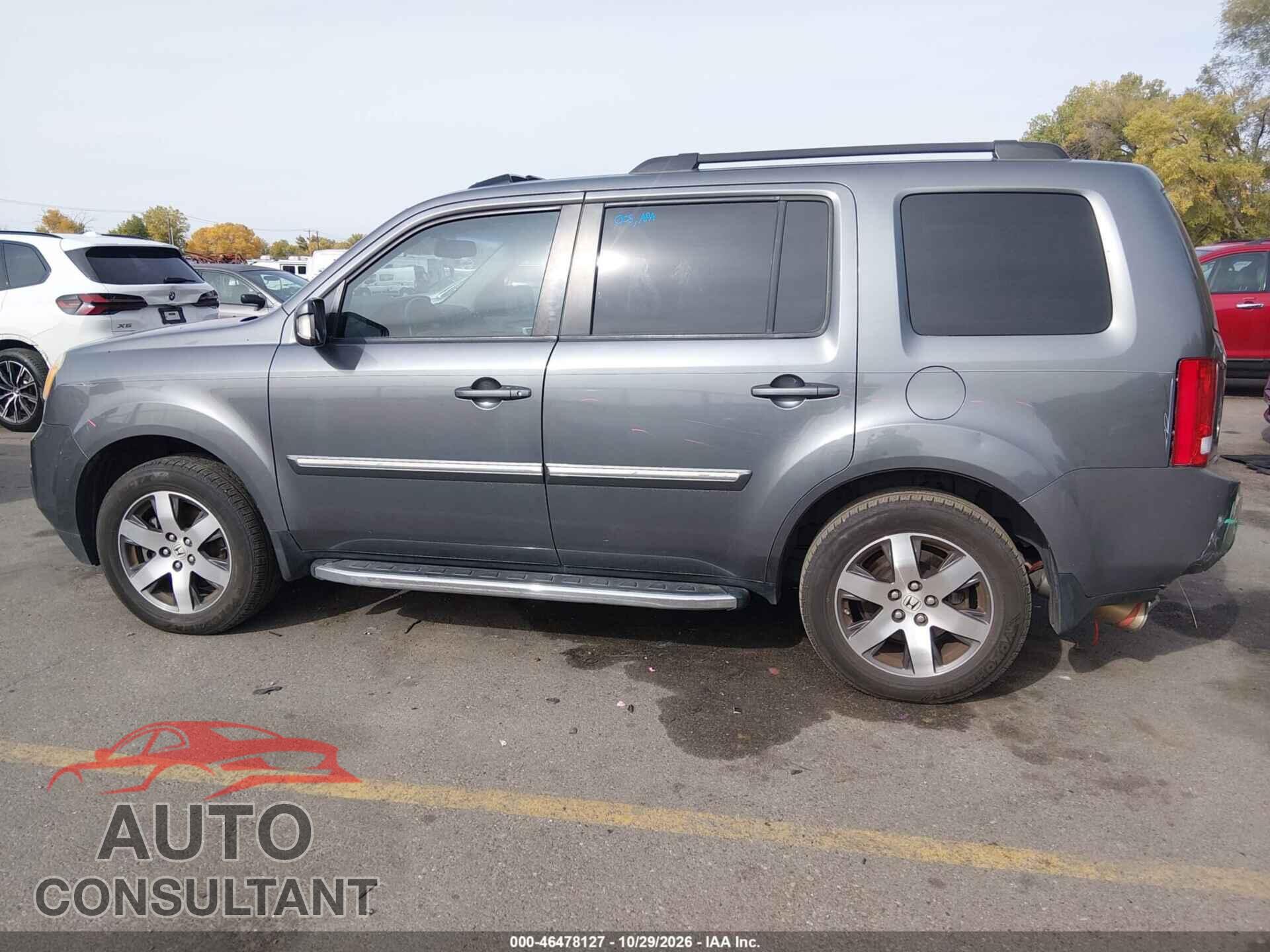 HONDA PILOT 2012 - 5FNYF3H99CB020632