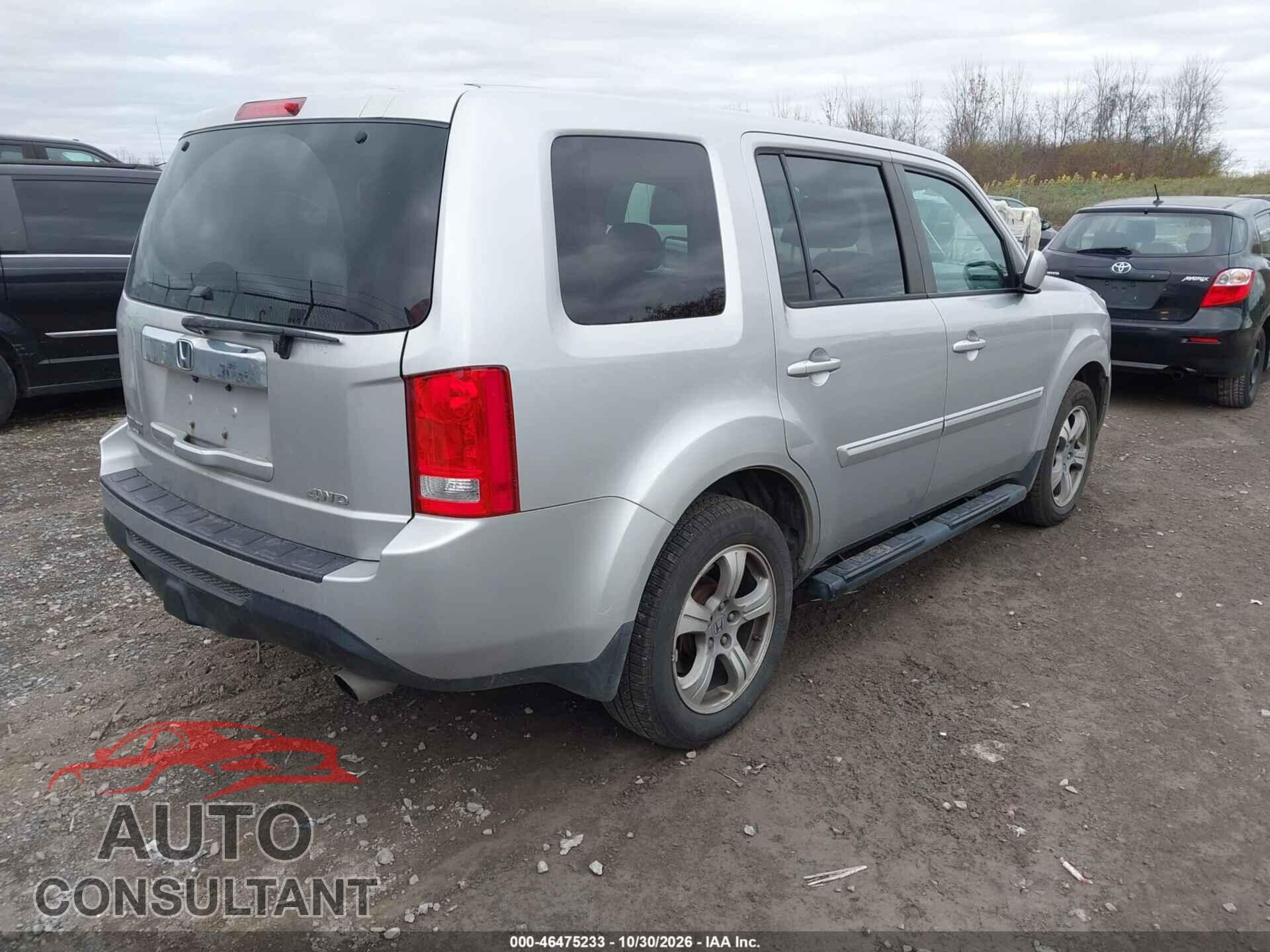 HONDA PILOT 2014 - 5FNYF4H5XEB024100