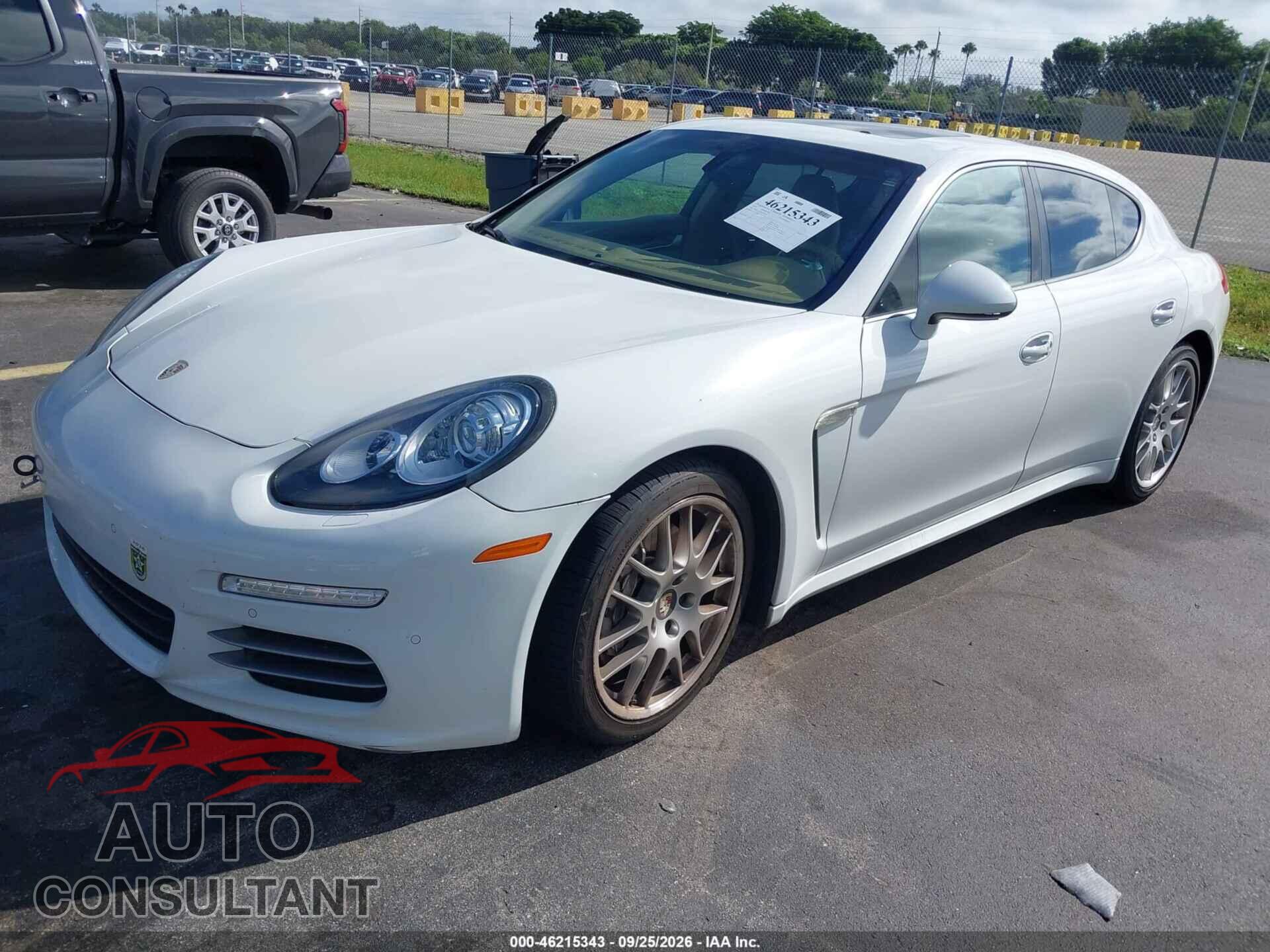 PORSCHE PANAMERA 2014 - WP0AA2A70EL013345