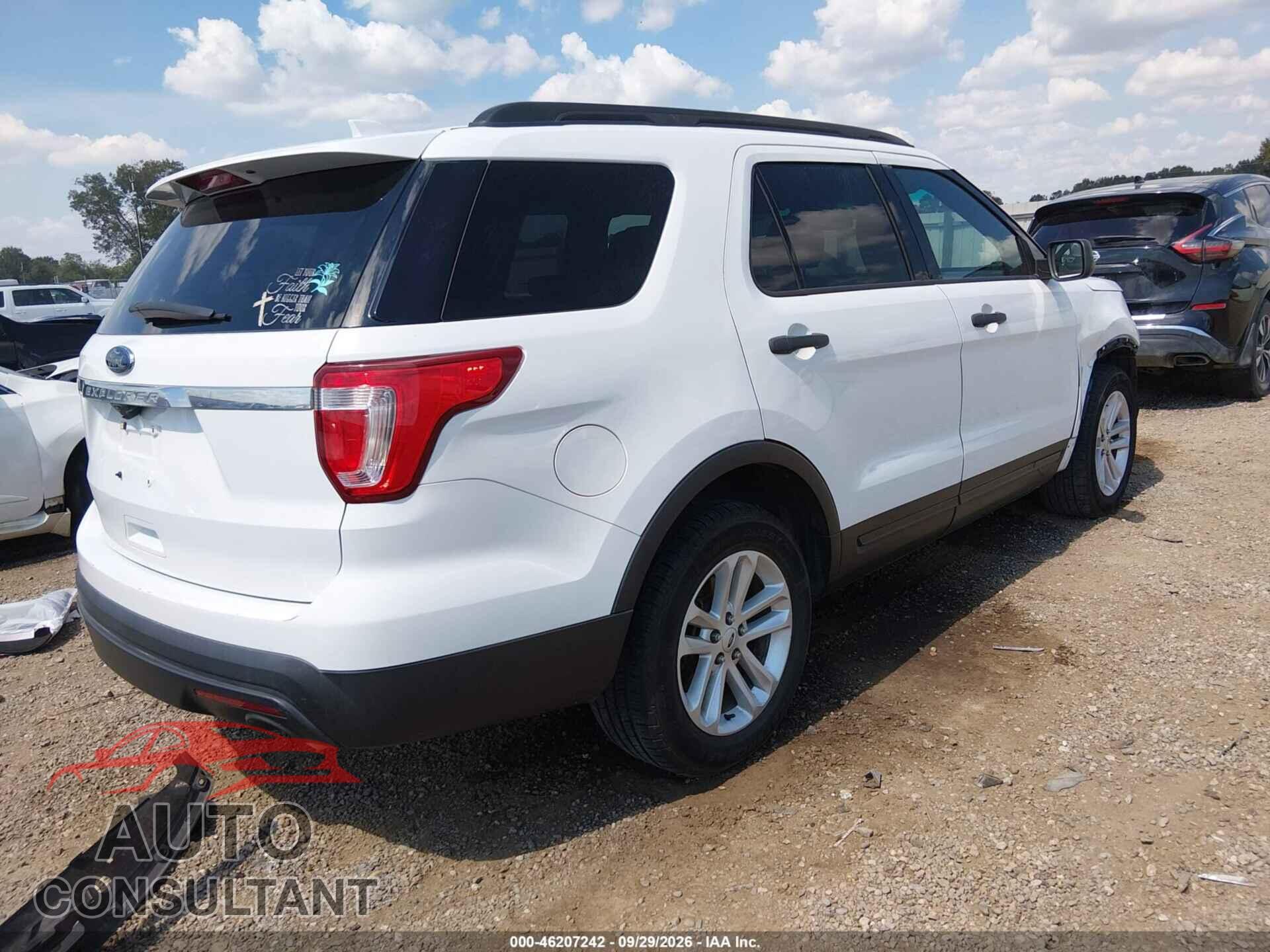 FORD EXPLORER 2017 - 1FM5K7B82HGB59631
