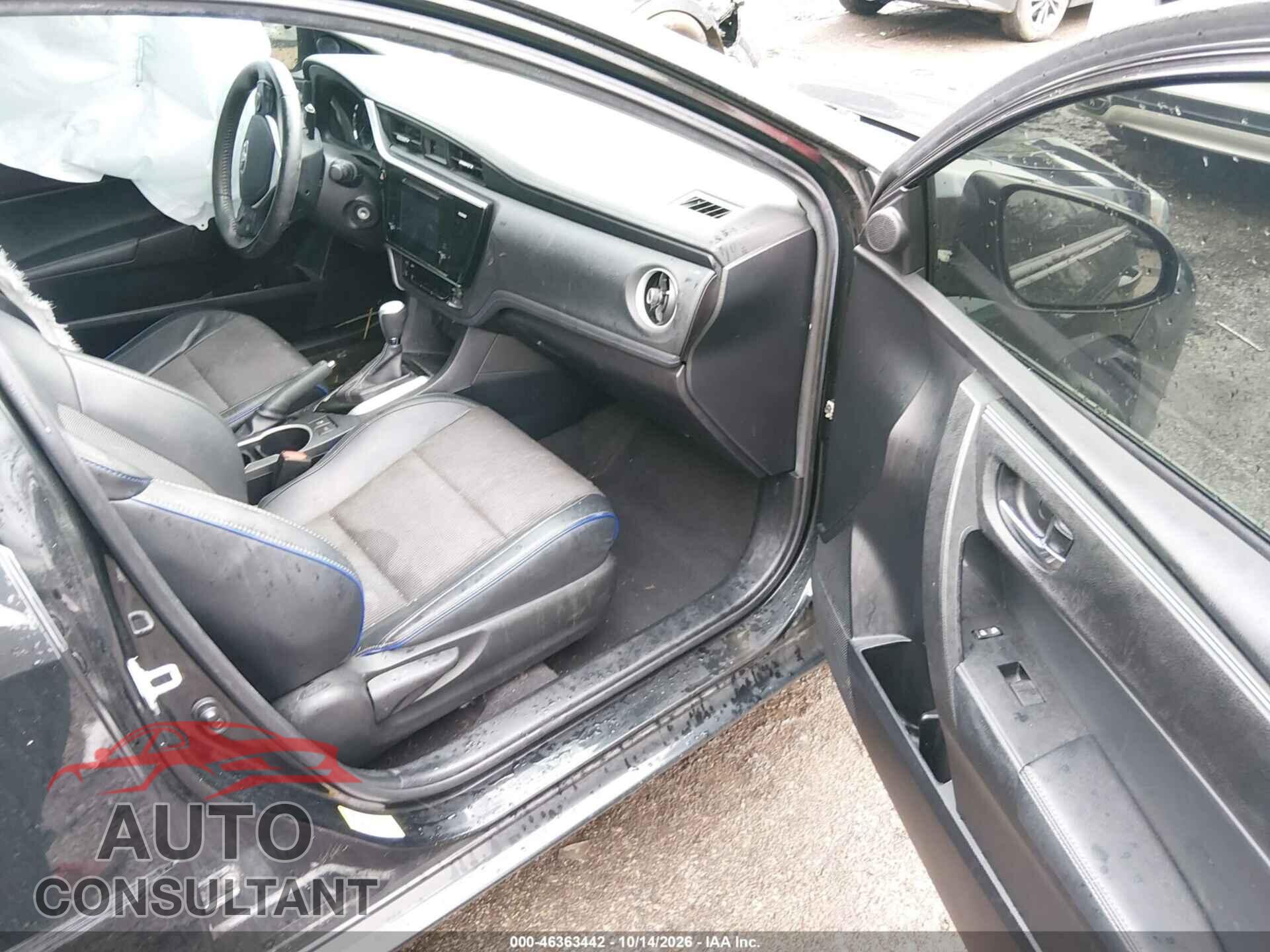 TOYOTA COROLLA 2017 - 2T1BURHE3HC924502