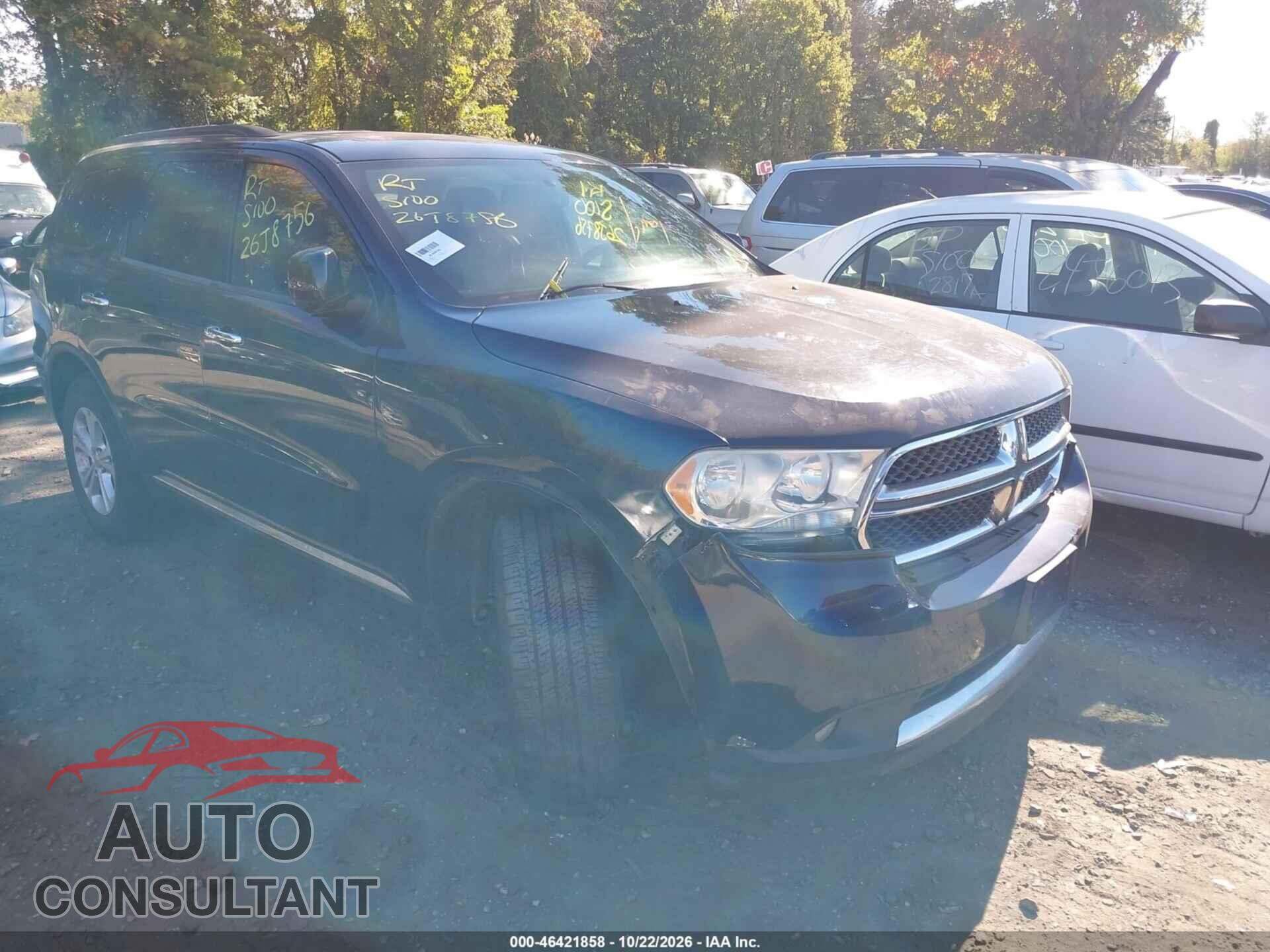 DODGE DURANGO 2013 - 1C4SDJDT8DC684792