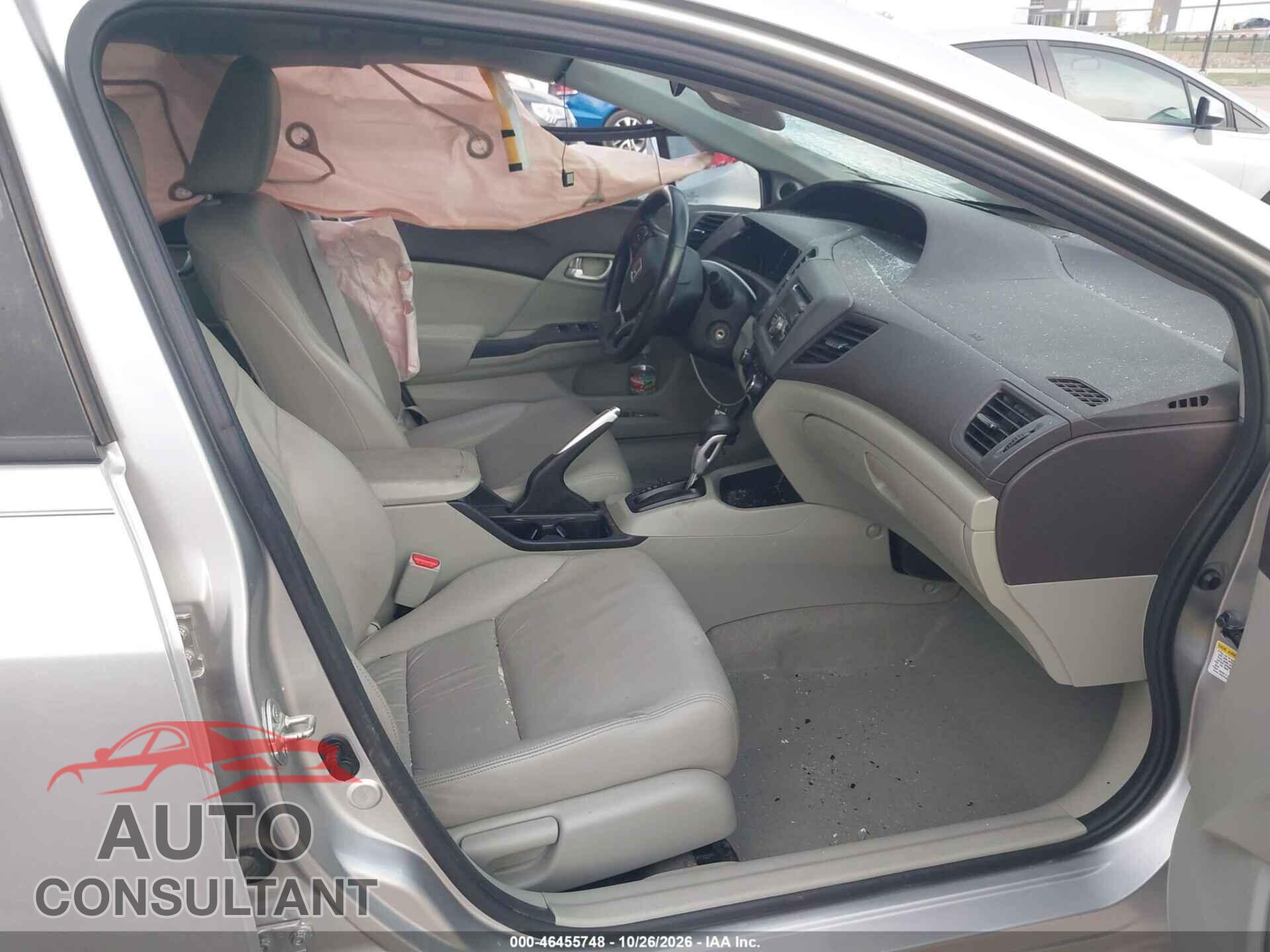 HONDA CIVIC 2012 - 2HGFB2F99CH32H914