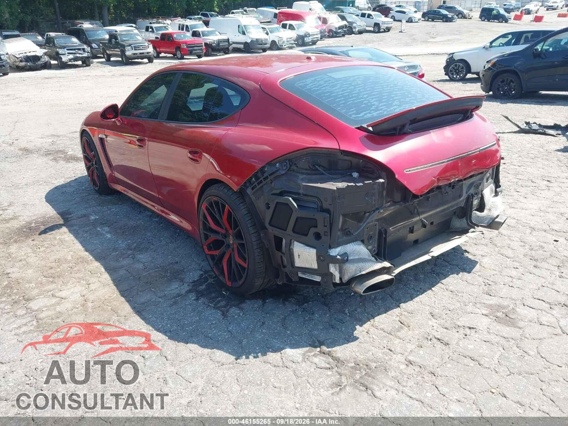PORSCHE PANAMERA 2011 - WP0AA2A75BL012199