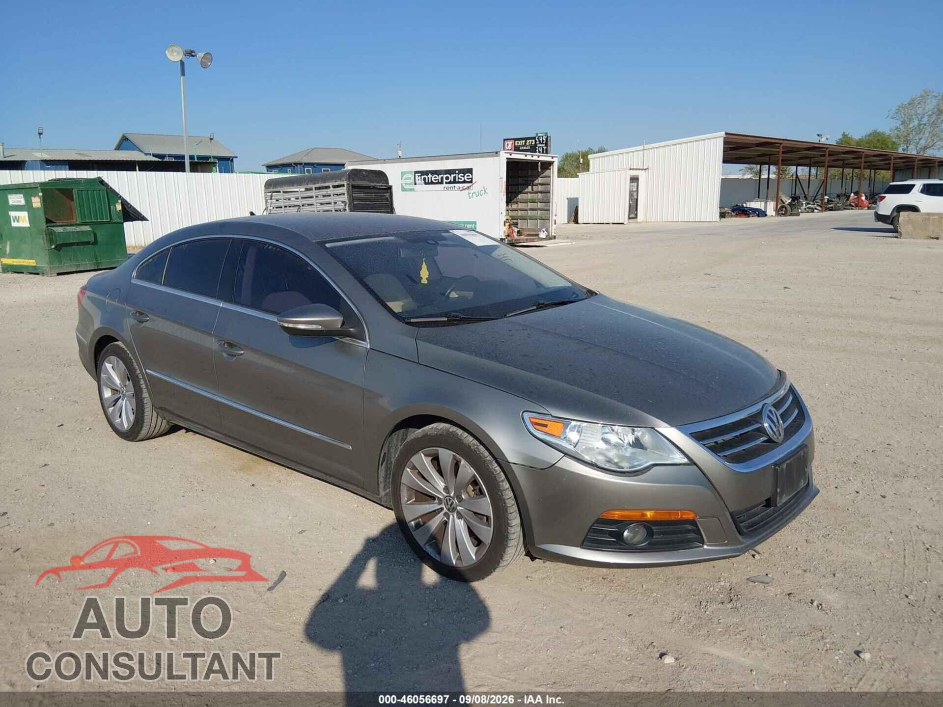 VOLKSWAGEN CC 2009 - WVWML73C19E551870
