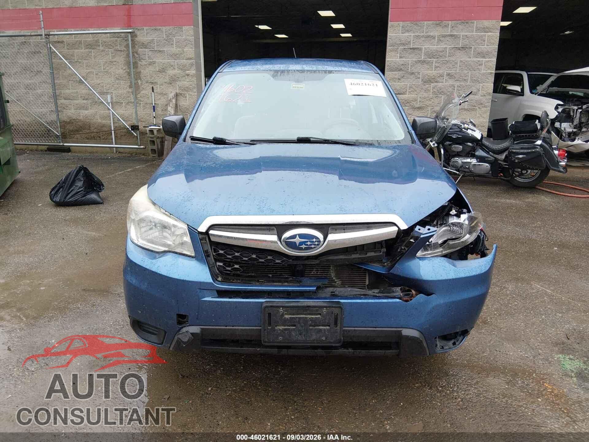 SUBARU FORESTER 2015 - JF2SJAAC2FG494660