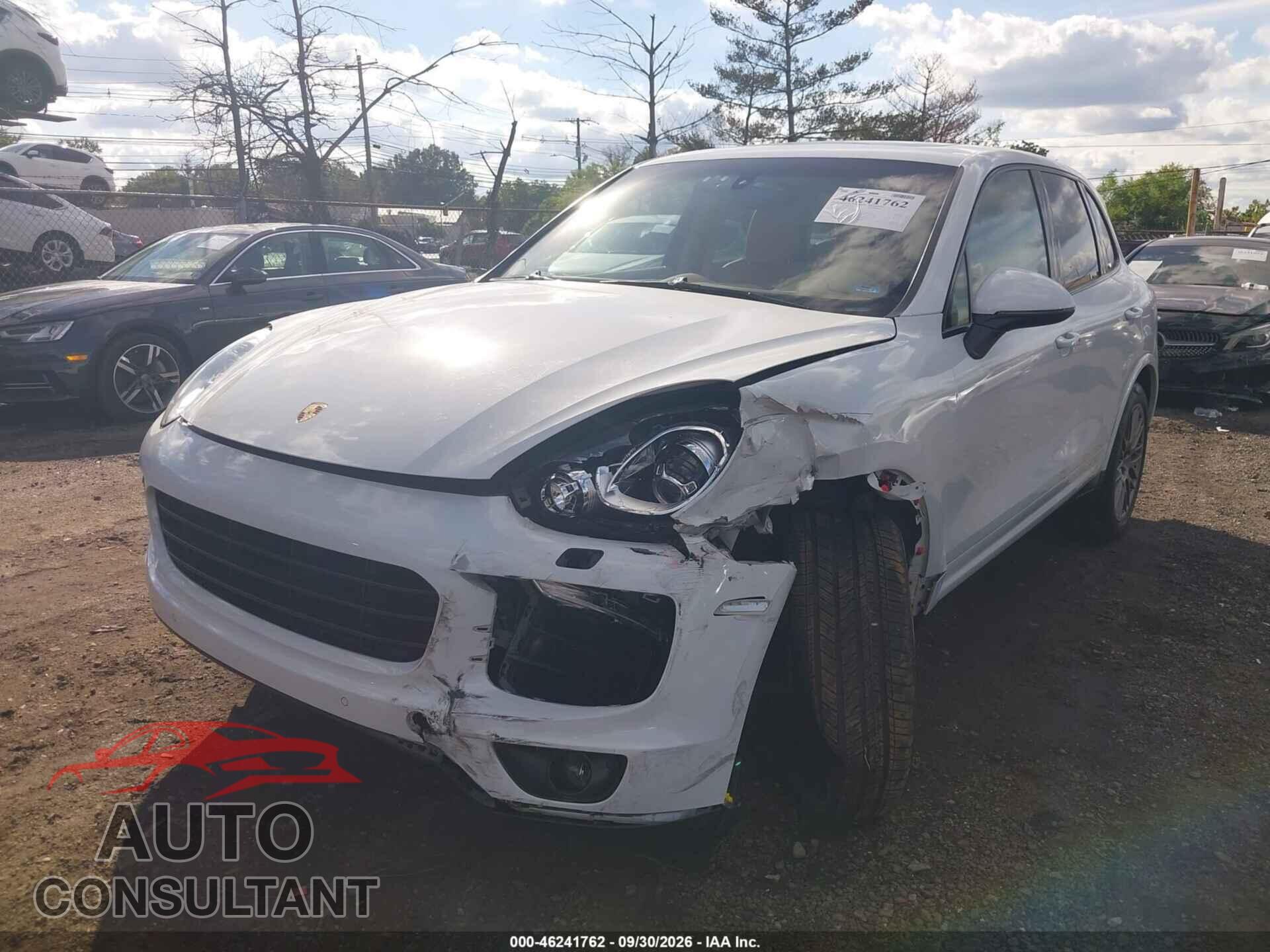 PORSCHE CAYENNE 2017 - WP1AA2A28HKA83561