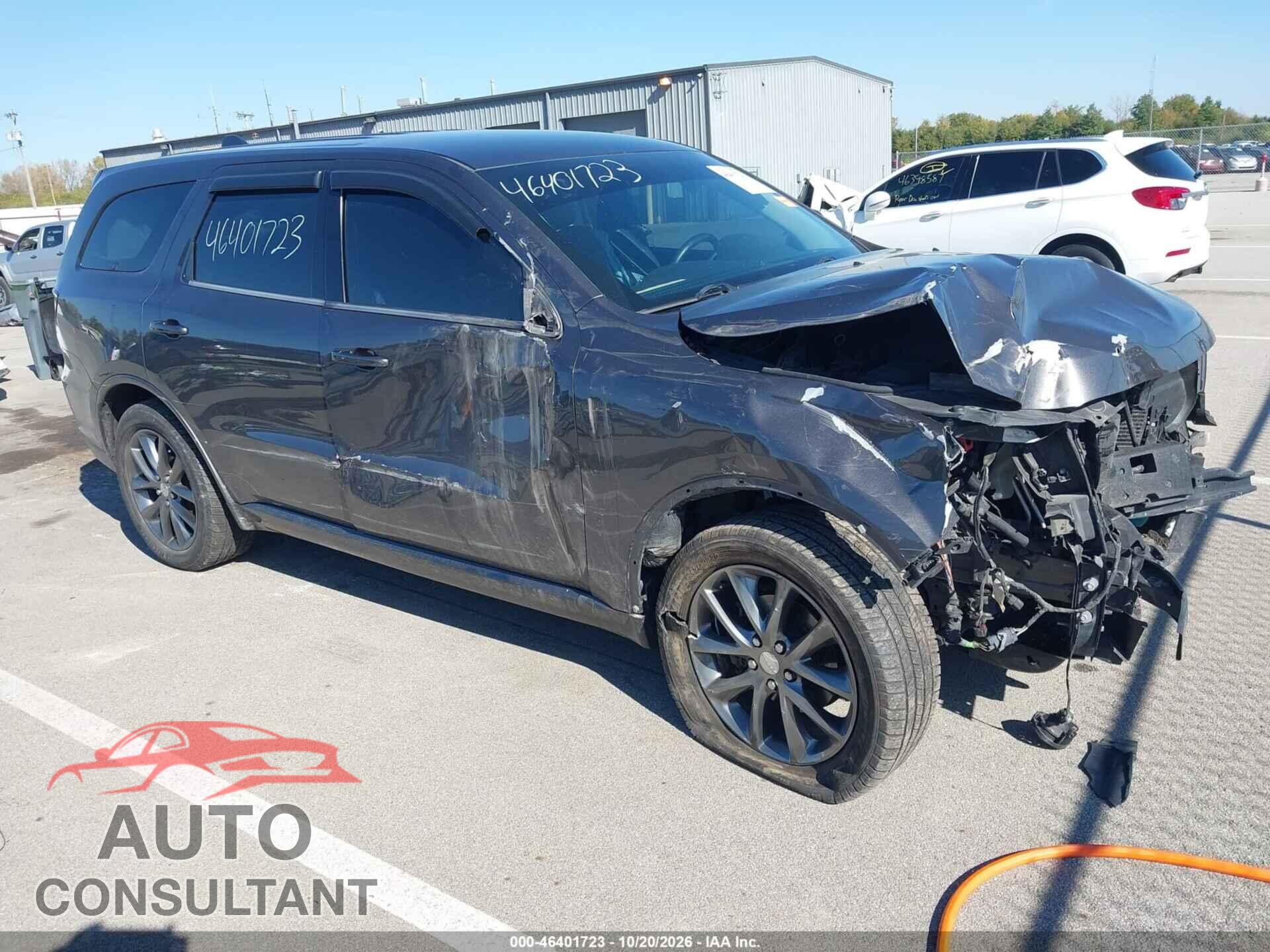 DODGE DURANGO 2017 - 1C4RDJDGXHC652420