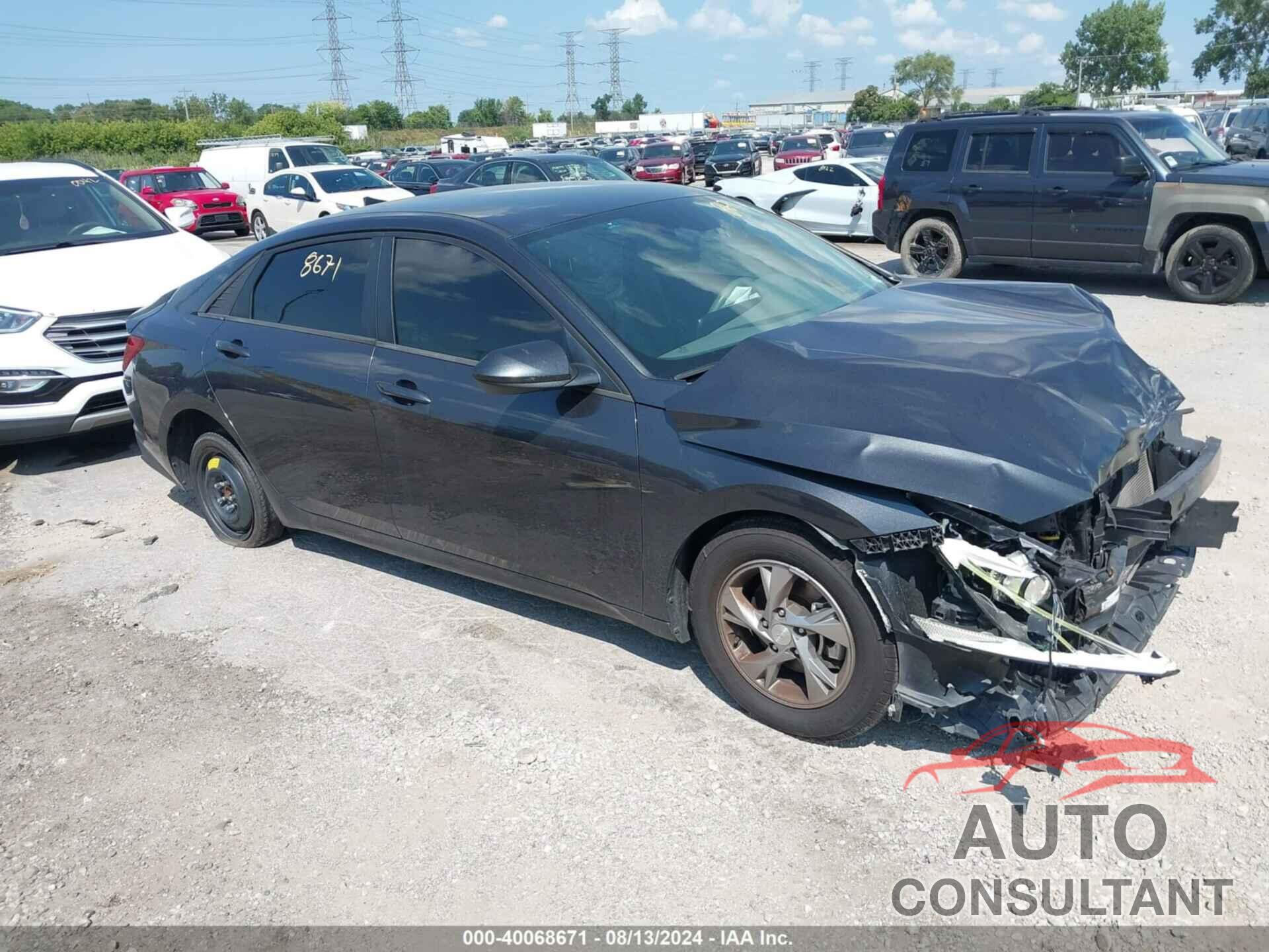 HYUNDAI ELANTRA 2021 - 5NPLL4AG1MH047831