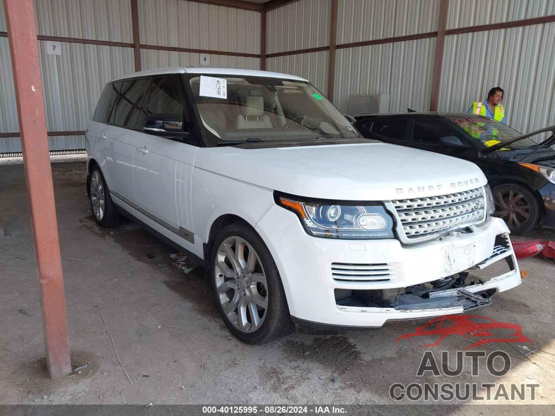 LAND ROVER RANGE ROVER 2016 - SALGS3EF7GA290628