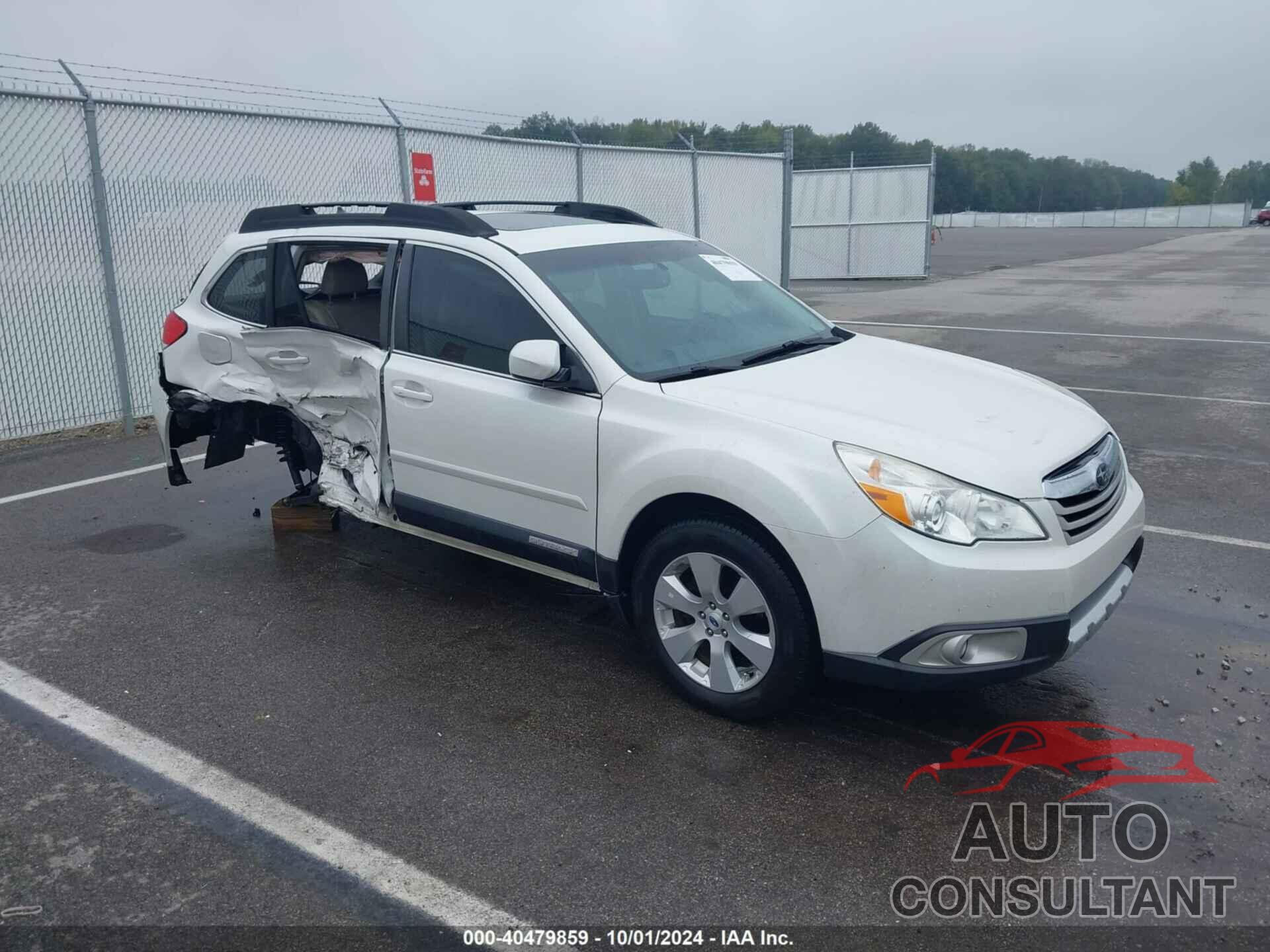 SUBARU OUTBACK 2012 - 4S4BRCKC7C3214327