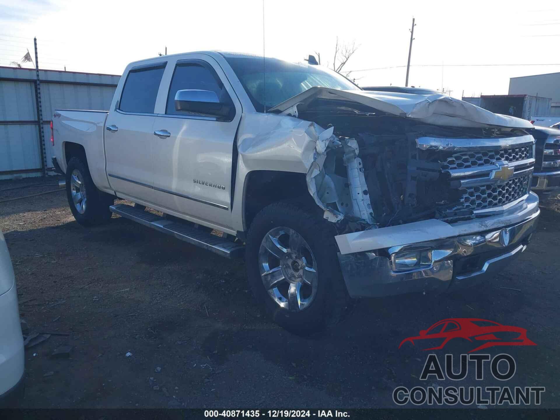 CHEVROLET SILVERADO 1500 2015 - 3GCUKSECXFG203217