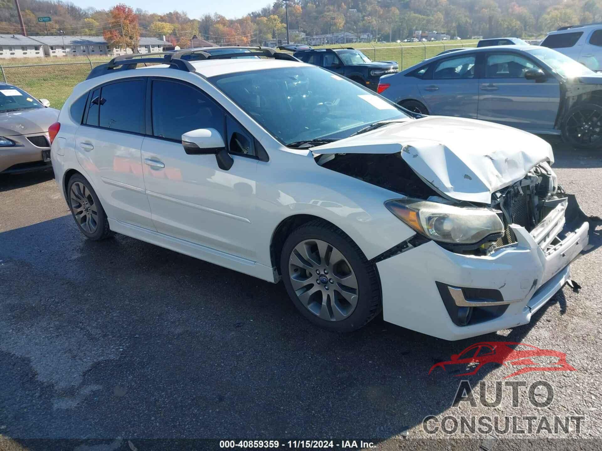 SUBARU IMPREZA 2015 - JF1GPAV60F8228528