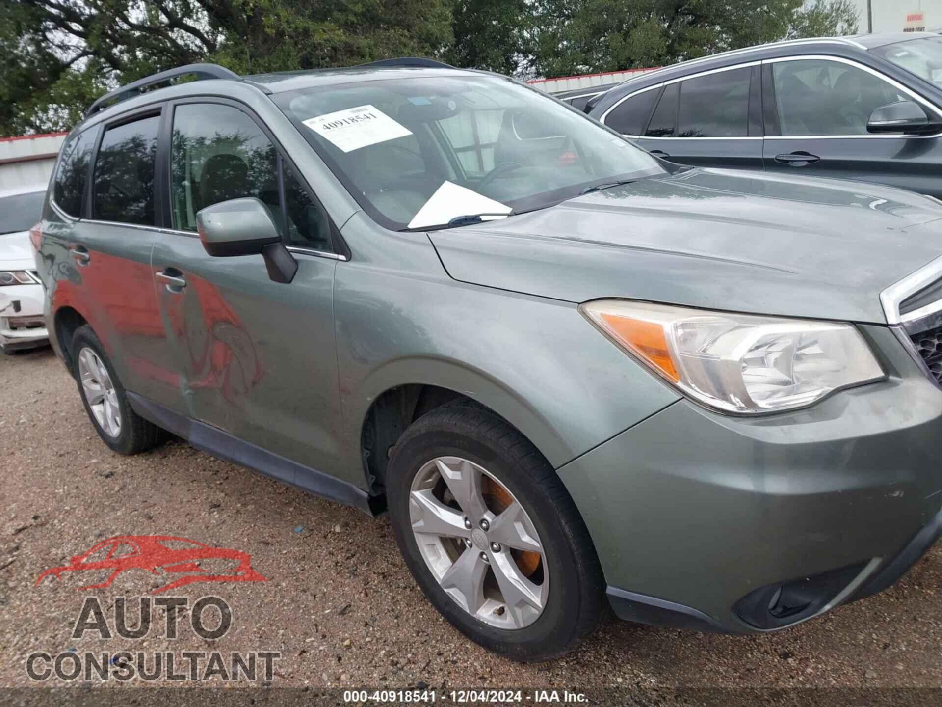 SUBARU FORESTER 2014 - JF2SJAJC7EH454552