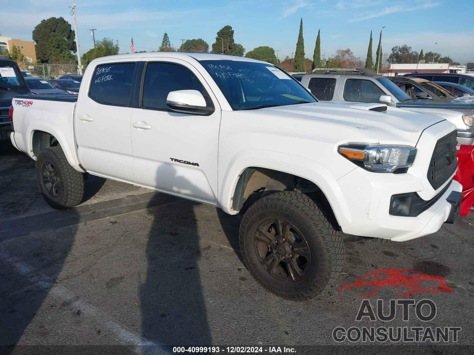 TOYOTA TACOMA 2017 - 3TMCZ5ANXHM061326