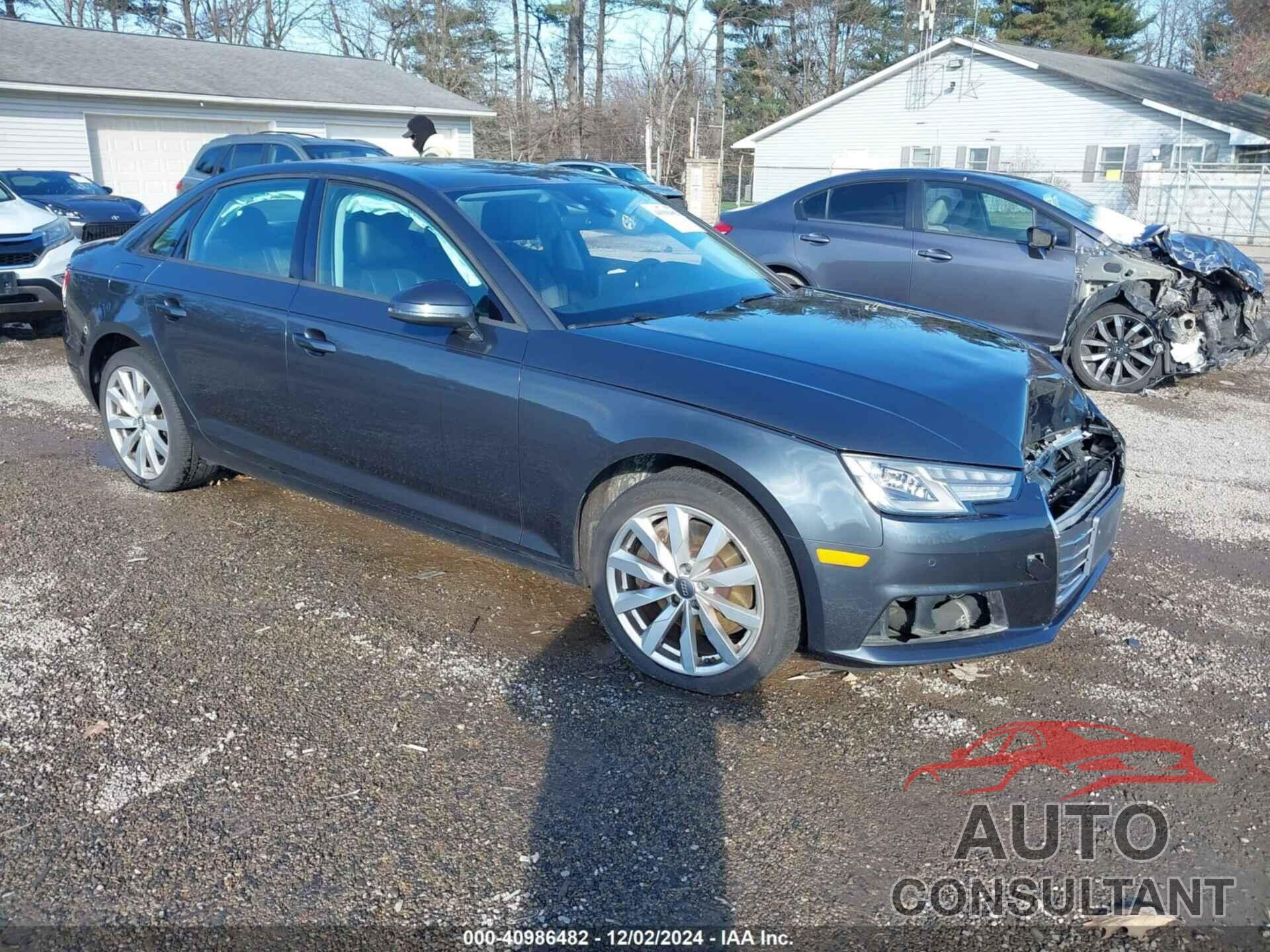 AUDI A4 2017 - WAUANAF4XHN002422