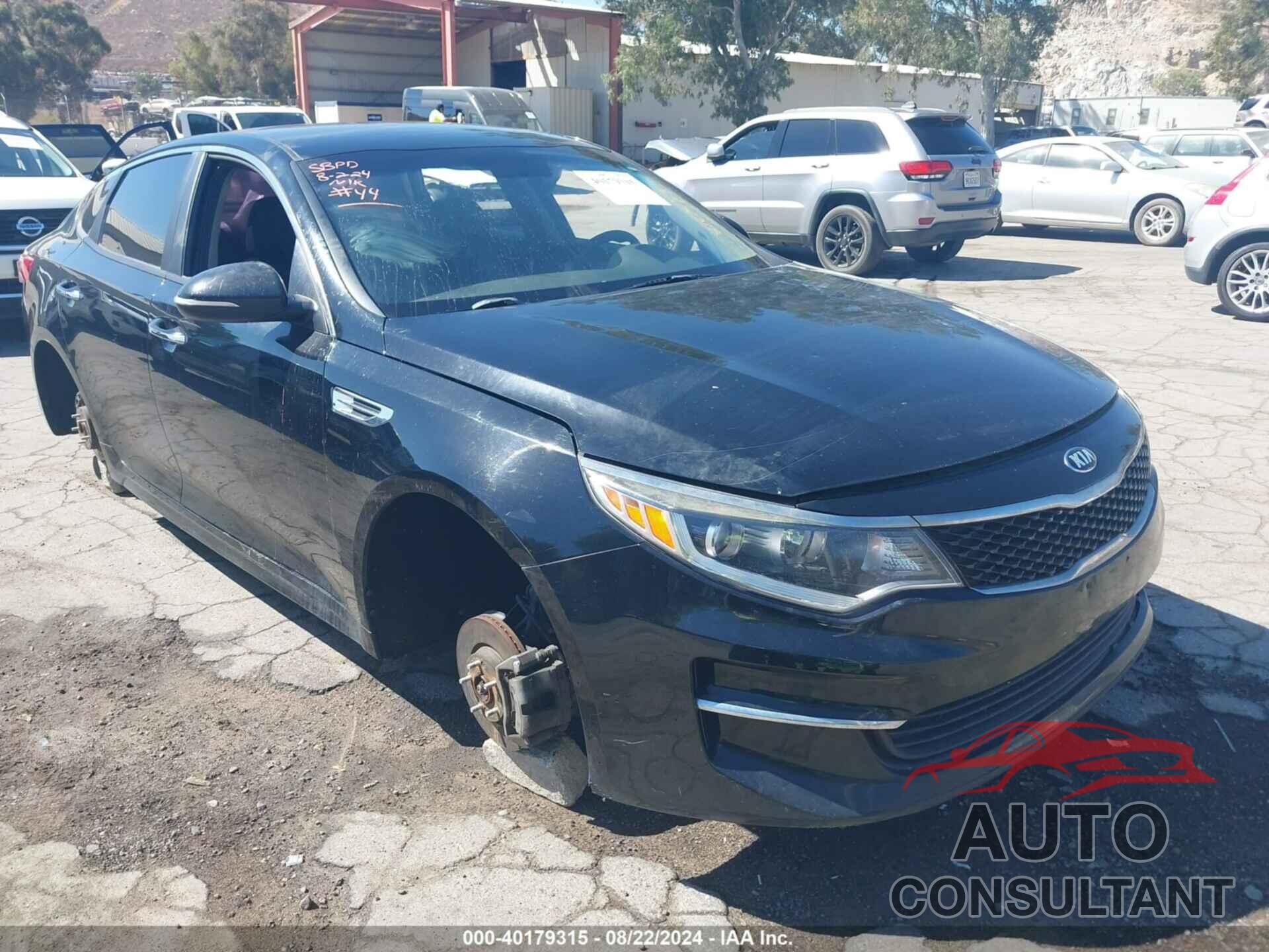 KIA OPTIMA 2018 - 5XXGT4L32JG261939