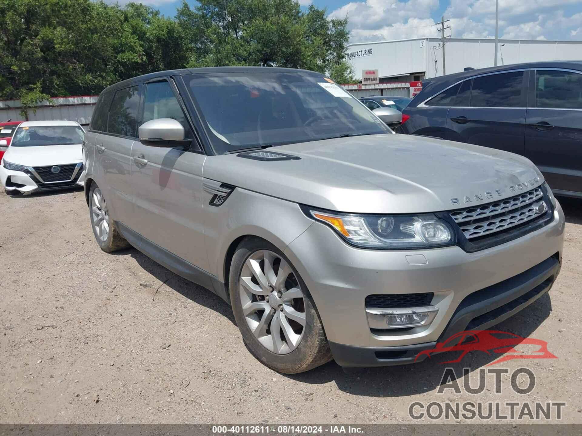 LAND ROVER RANGE ROVER SPORT 2017 - SALWR2FV7HA170160