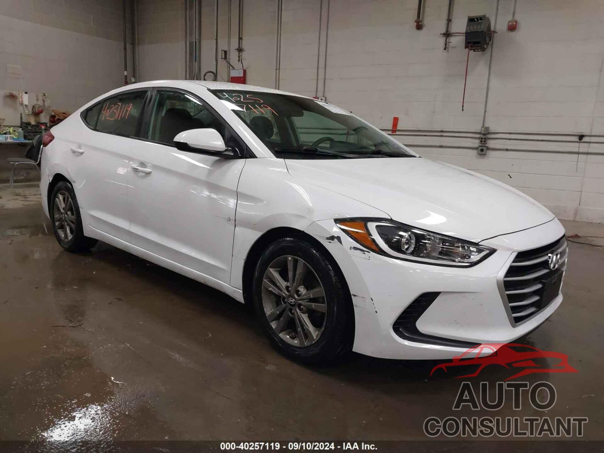 HYUNDAI ELANTRA 2018 - 5NPD84LFXJH290205