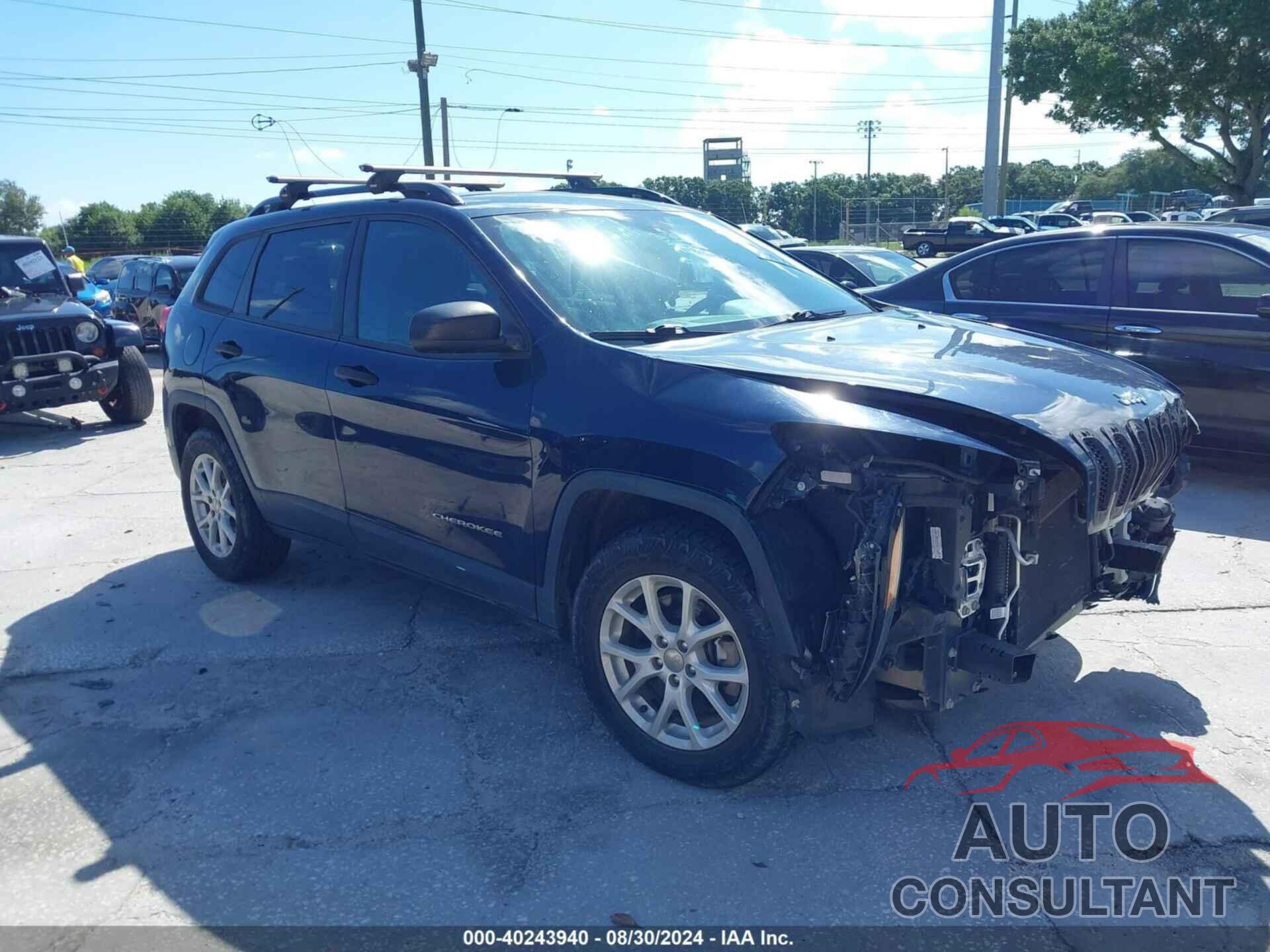 JEEP CHEROKEE 2016 - 1C4PJMAB0GW166416