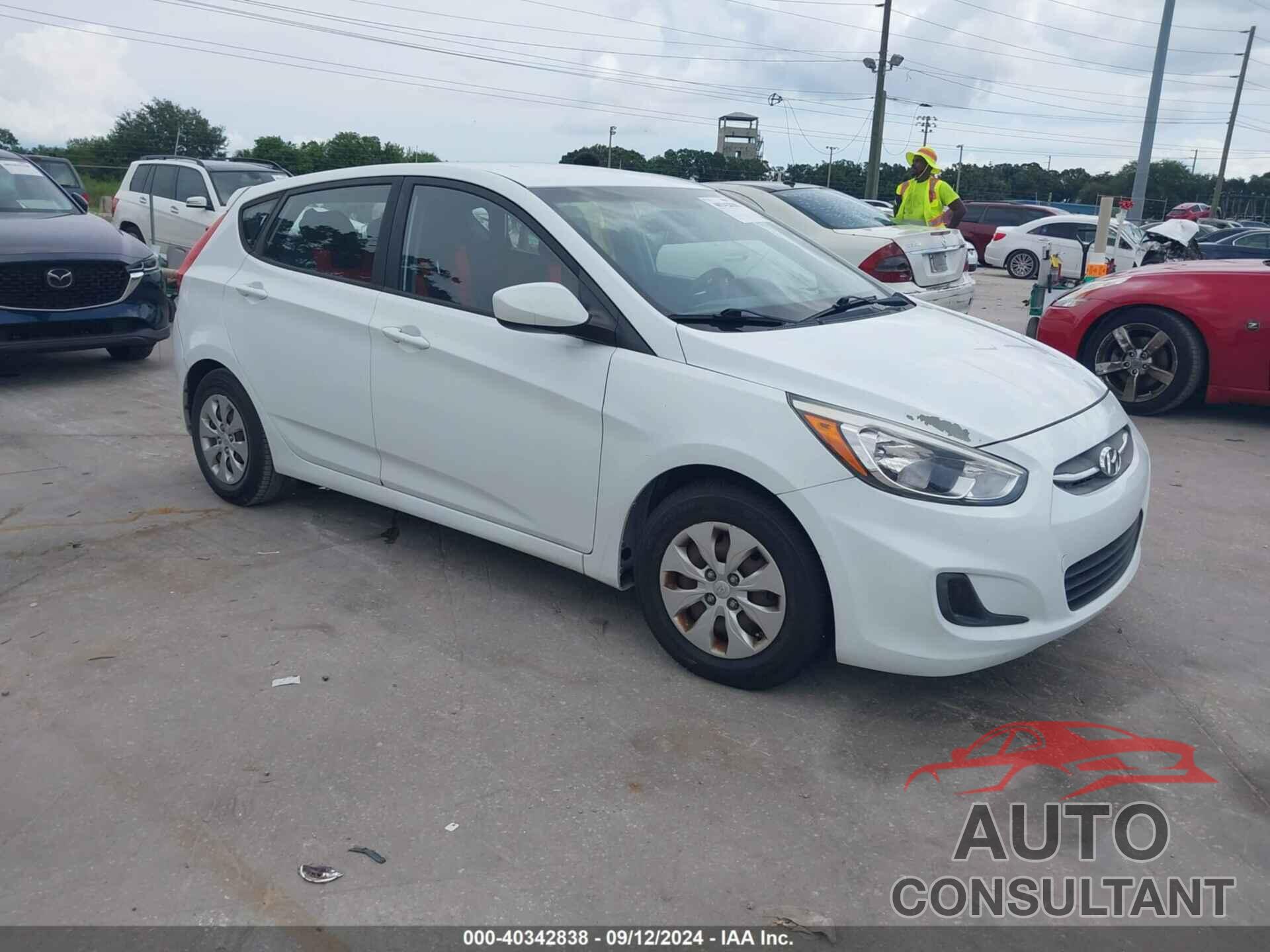 HYUNDAI ACCENT 2016 - KMHCT5AE8GU258700