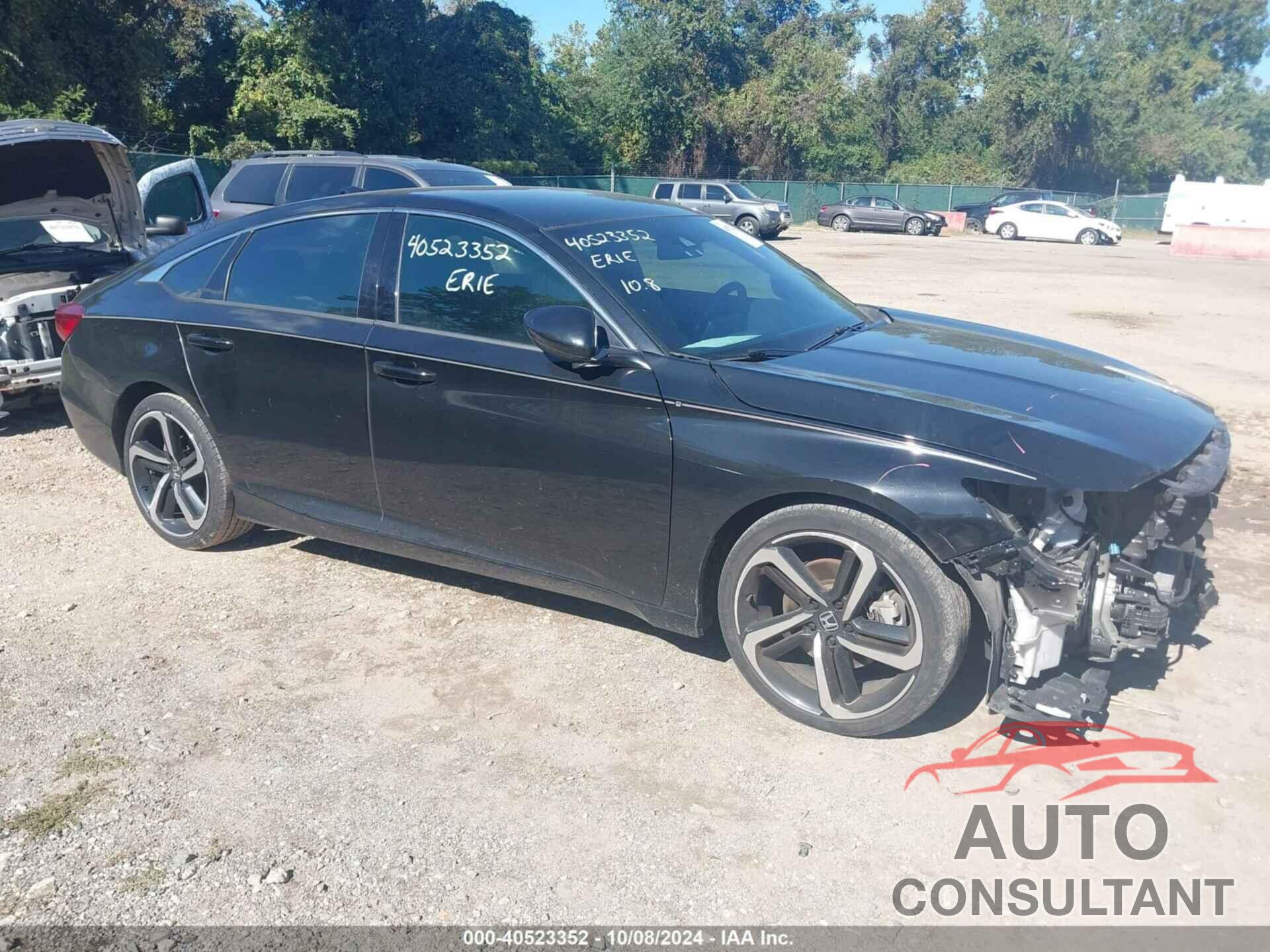 HONDA ACCORD 2019 - 1HGCV1F37KA157450