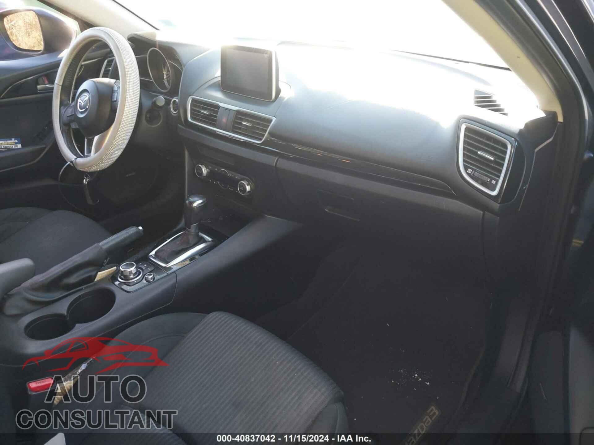 MAZDA MAZDA3 2014 - JM1BM1L79E1205863